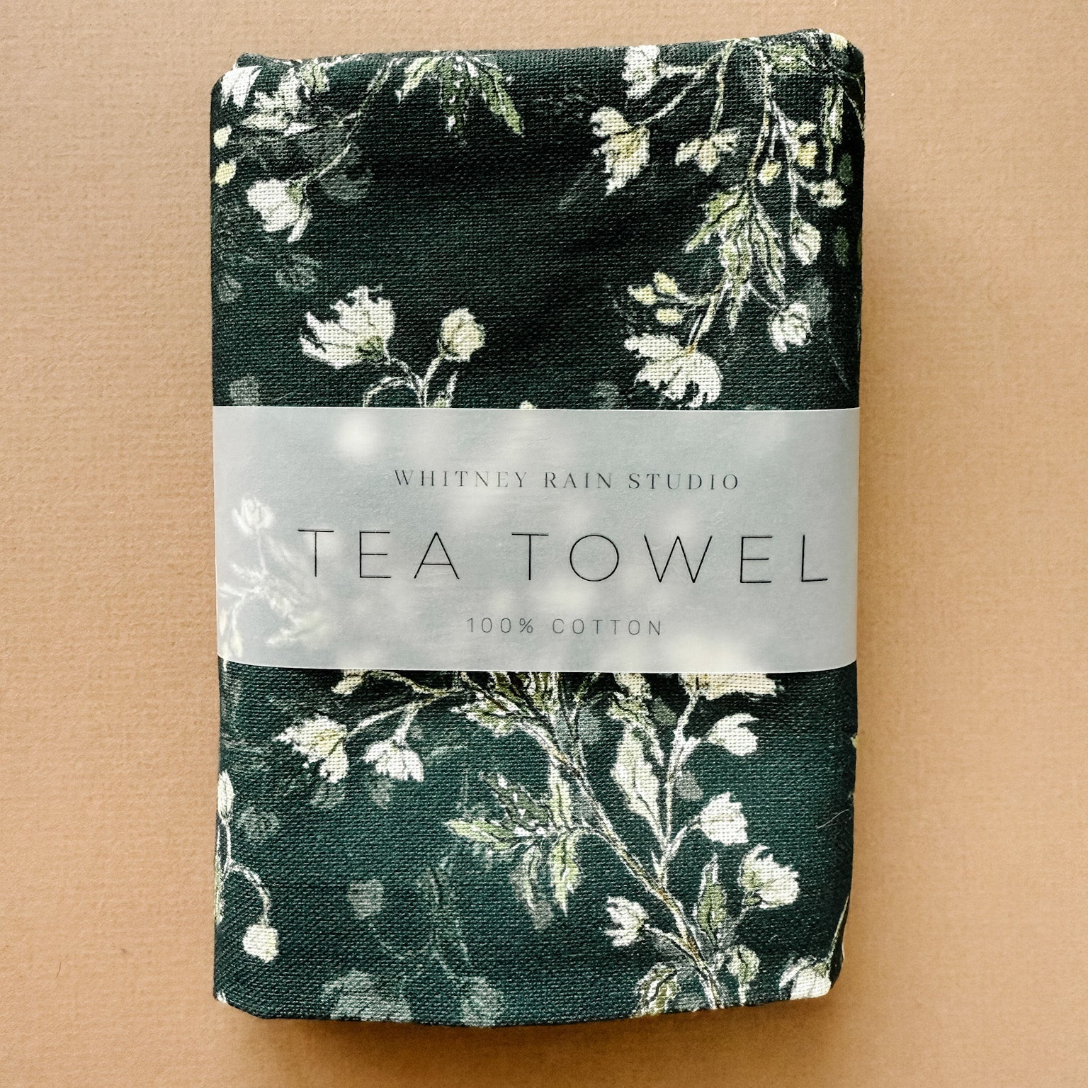 "Midnight Vines" Tea Towel