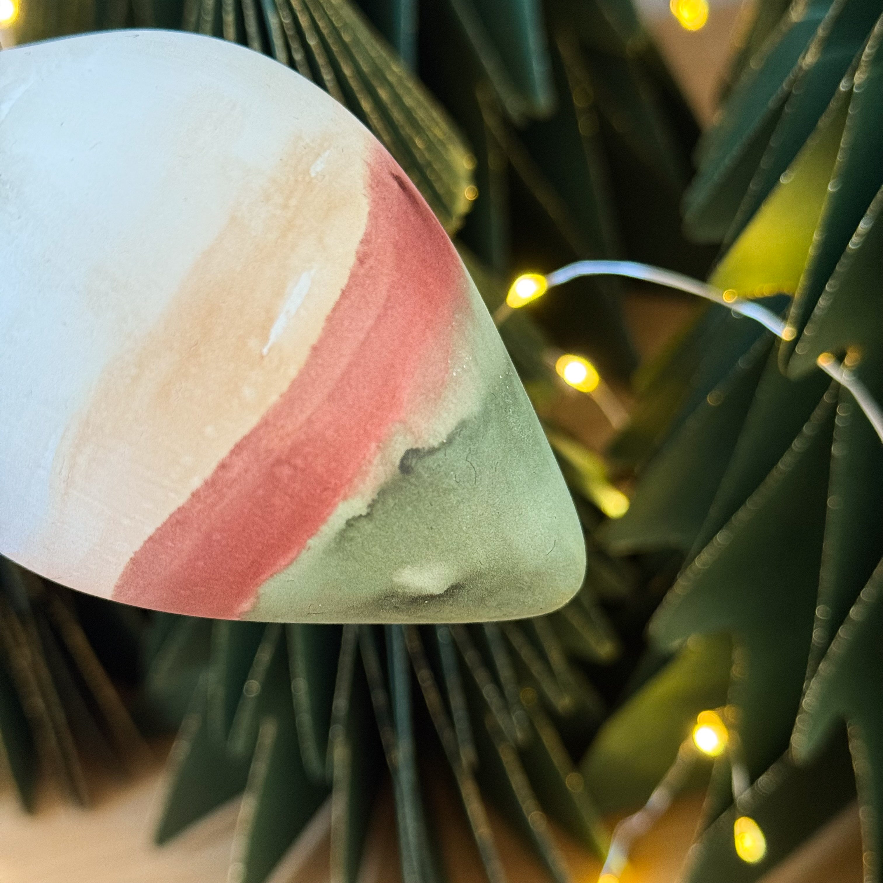 "Sunset" Hand Painted Ornament