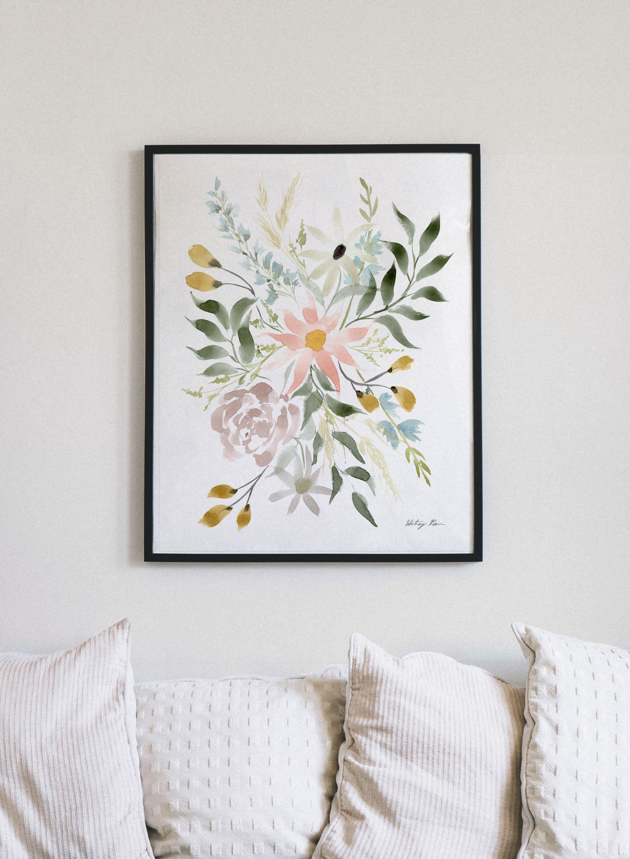 "One of a Kind" Watercolor Print