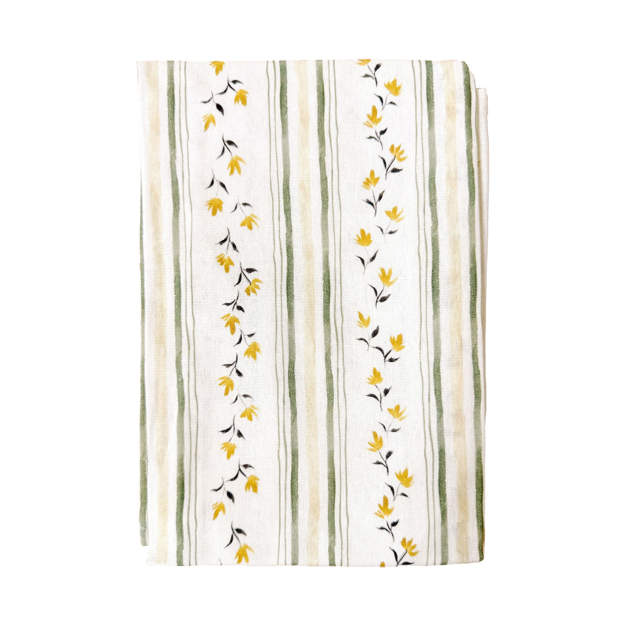 "Cottage Stripes" Tea Towel
