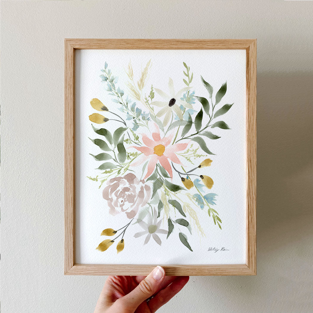 "One of a Kind" Watercolor Print