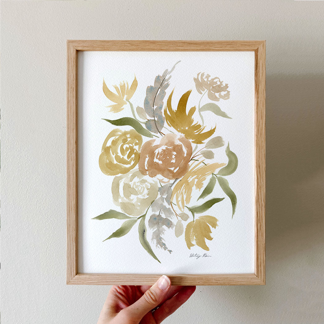 "Warmth 2" Watercolor Print