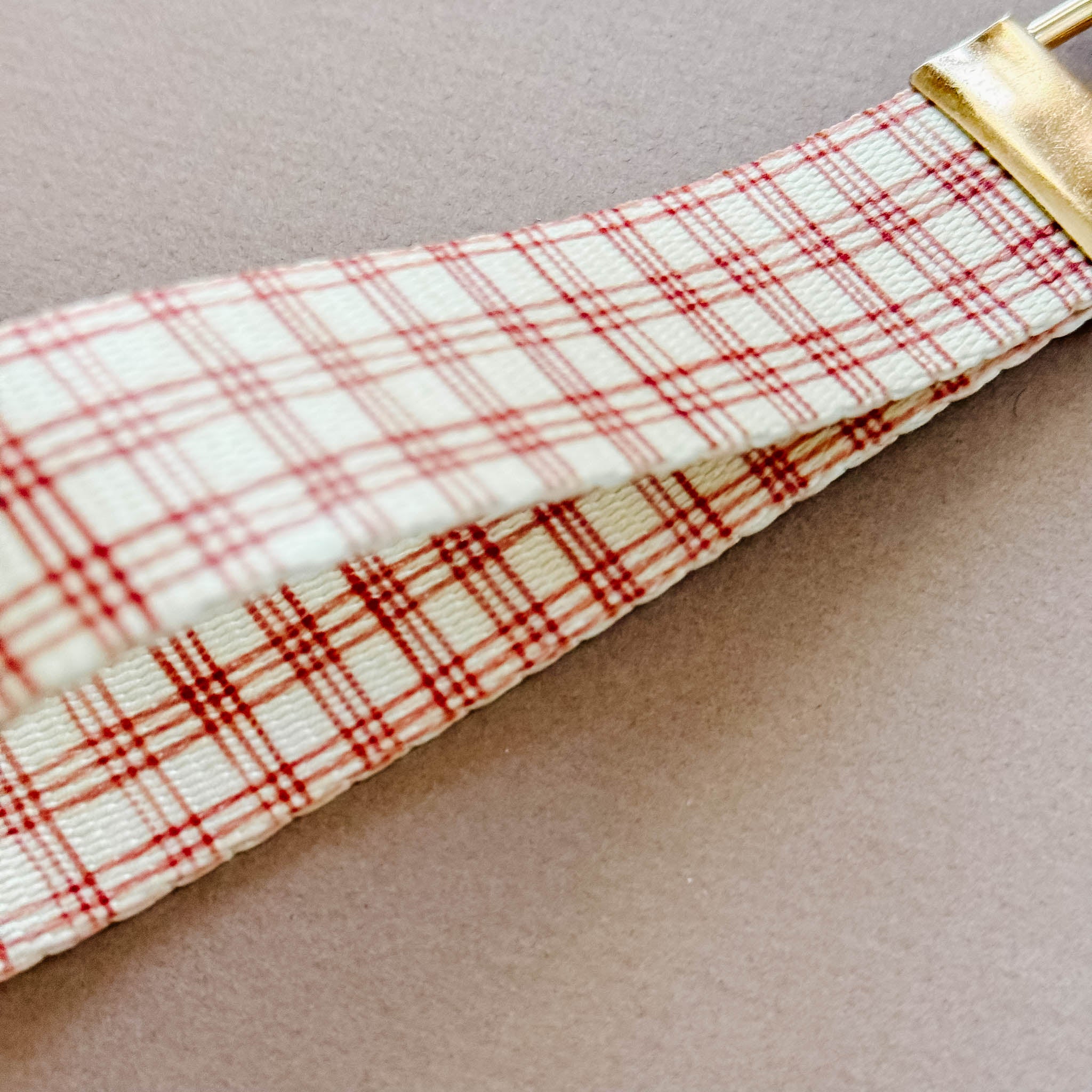 "Plaid" Wristlet Keychain