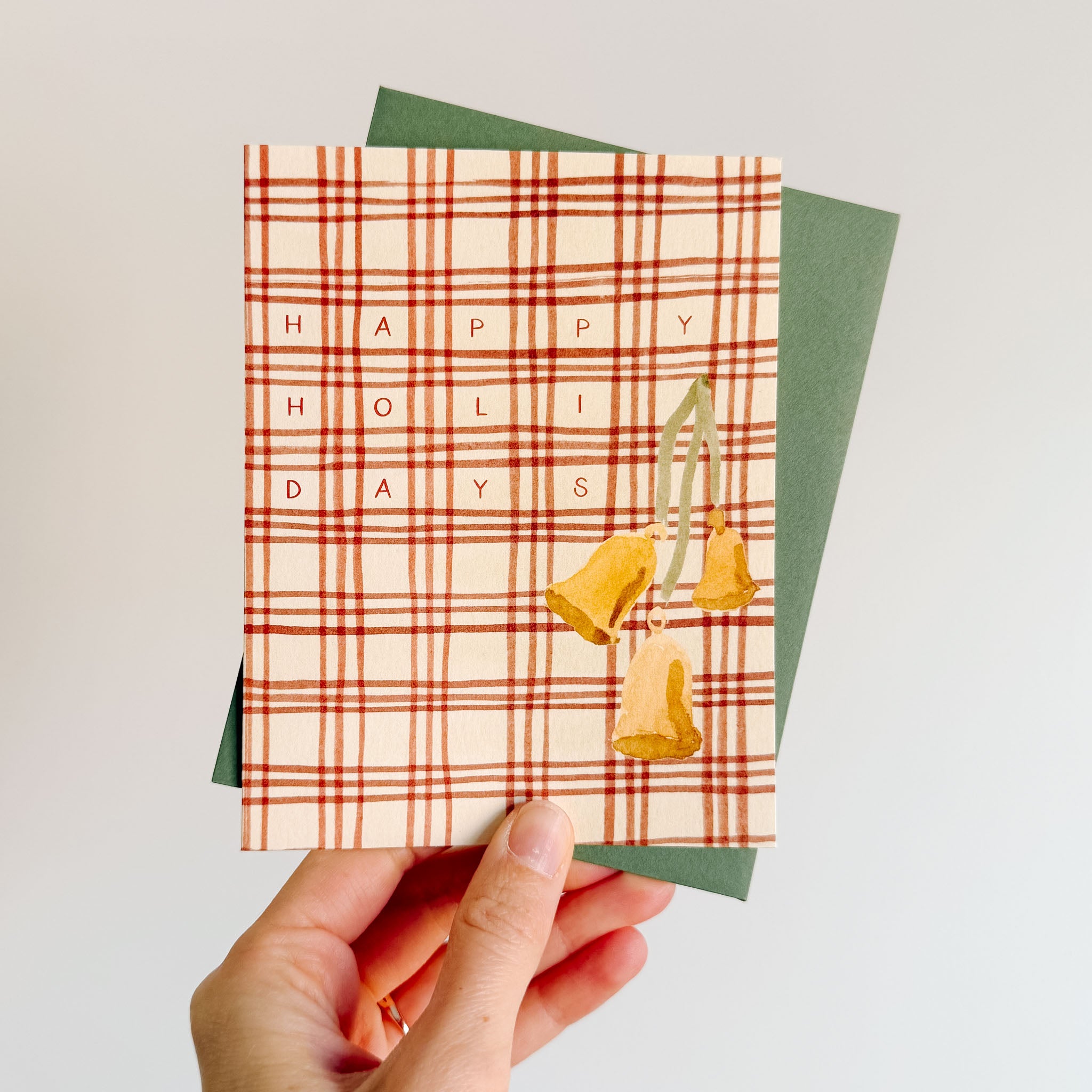 "Happy Holidays" Artist Illustrated Card