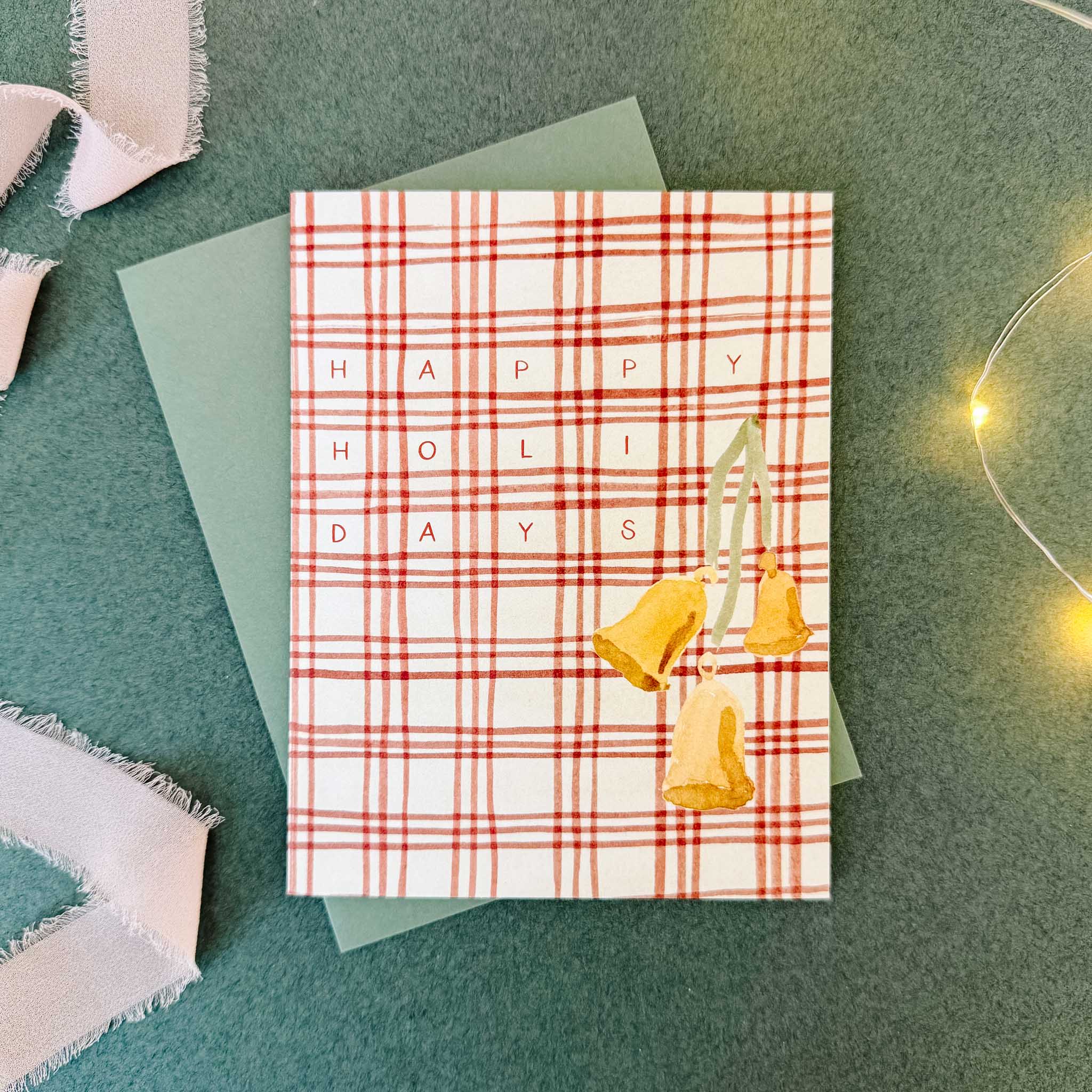 "Happy Holidays" Artist Illustrated Card