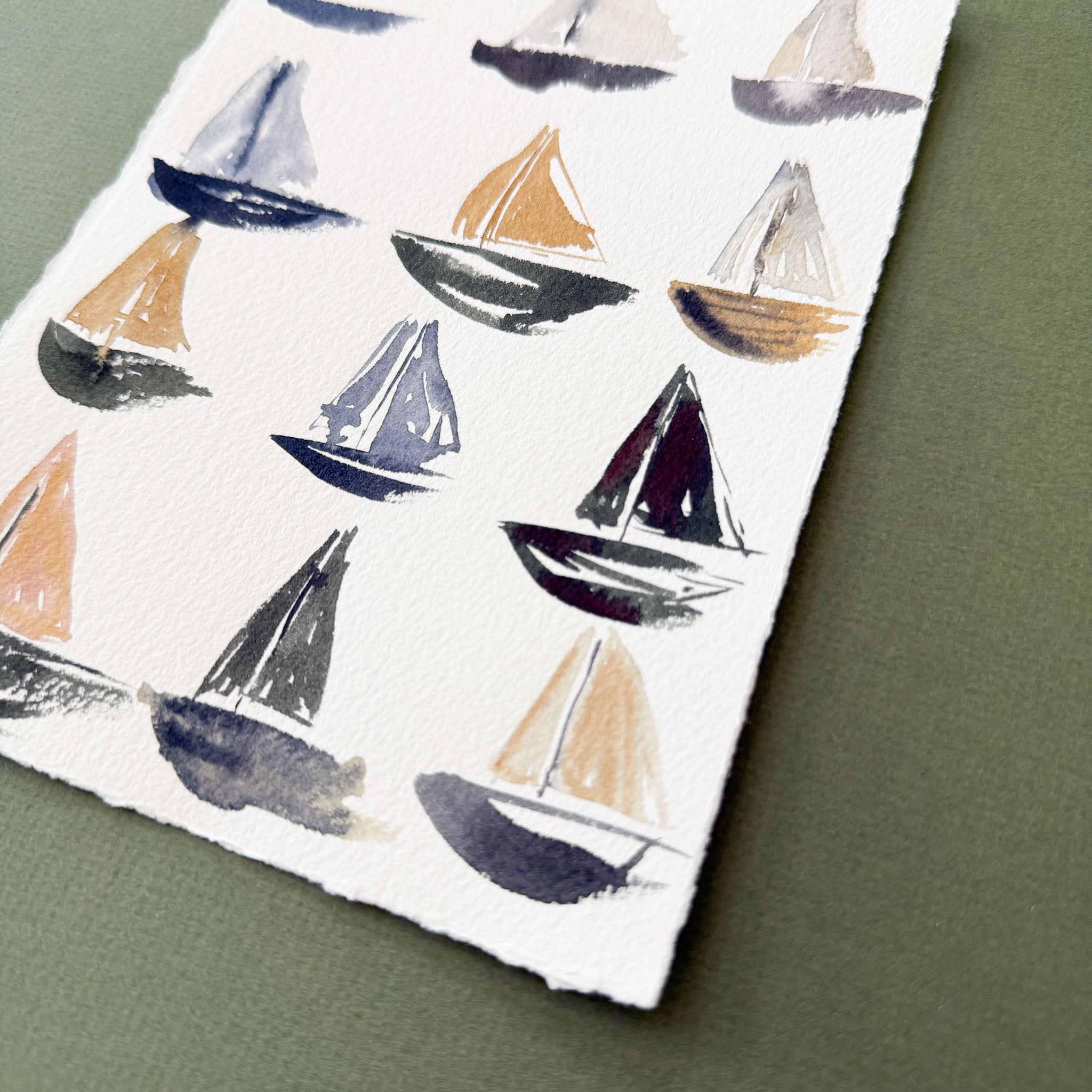 5.5x7.5 Original Watercolor Painting