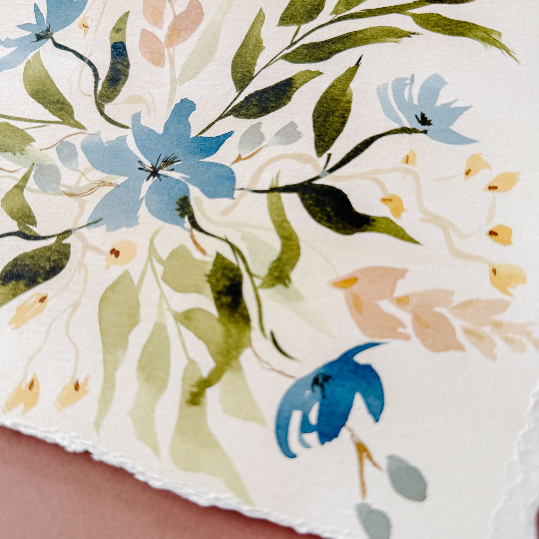 6.5x9.5 Original Watercolor Painting