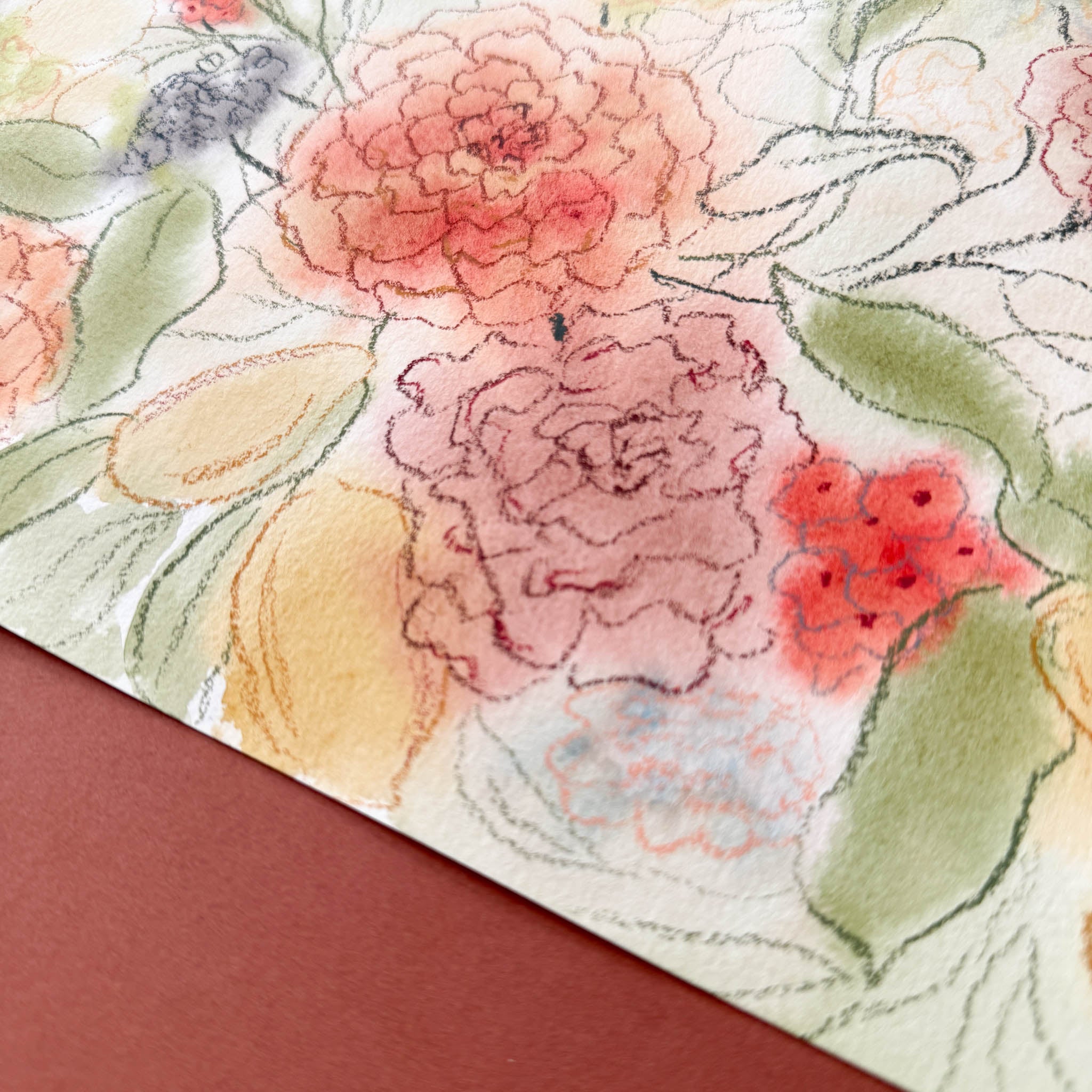 9x12 Original Watercolor Painting