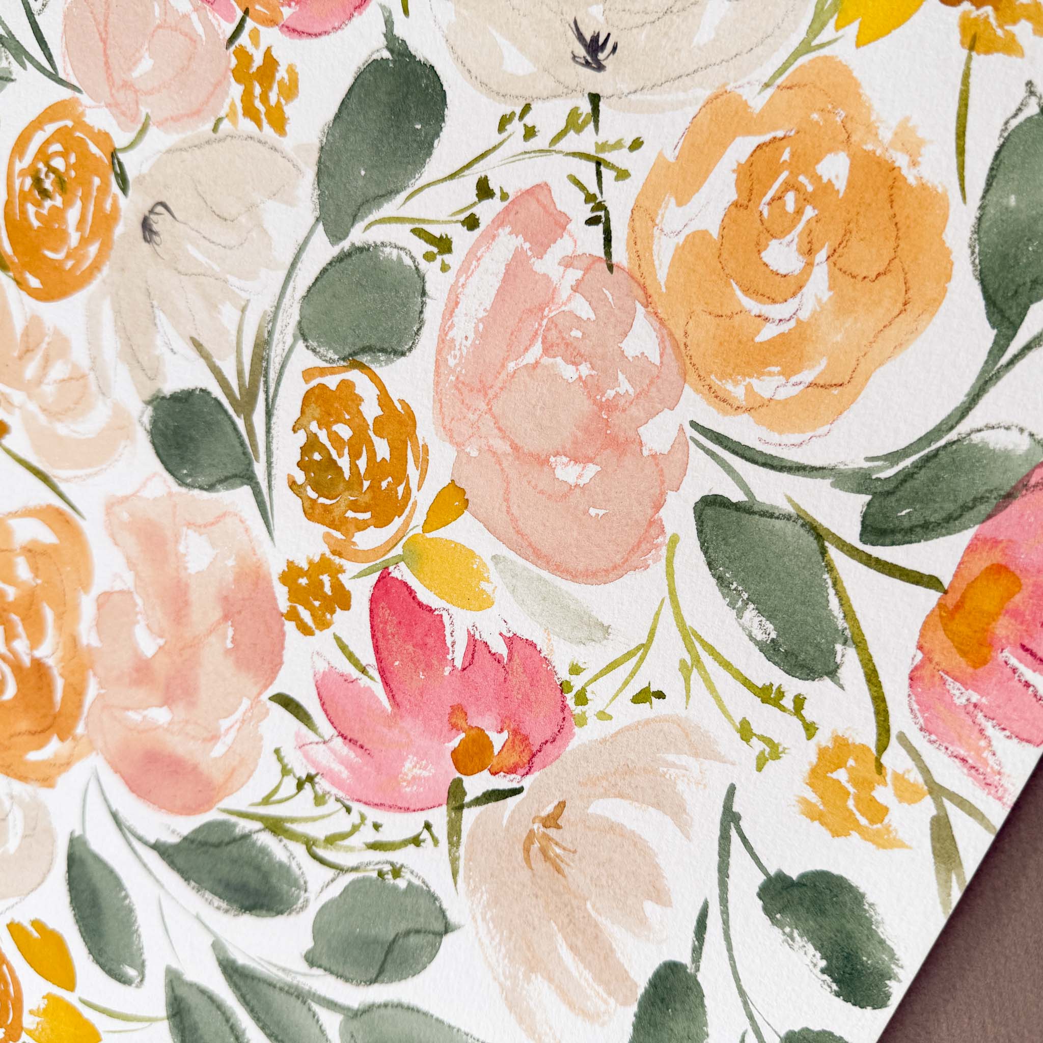 12x18 Original Watercolor Painting