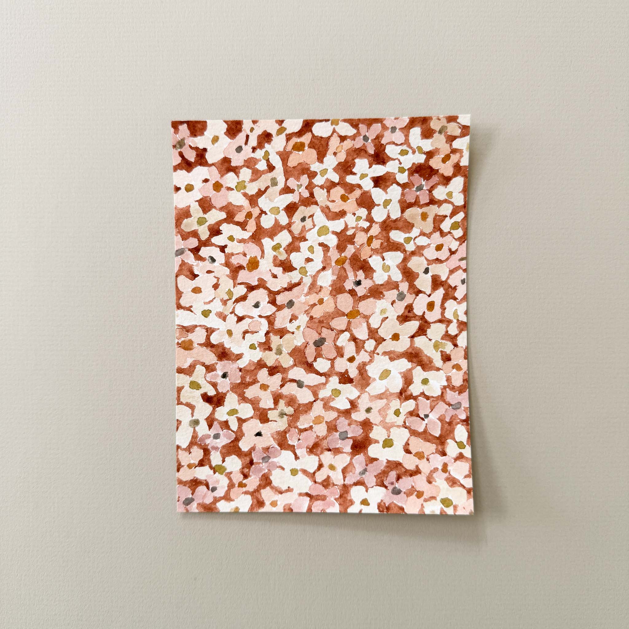 4.5x6 Original Watercolor Painting