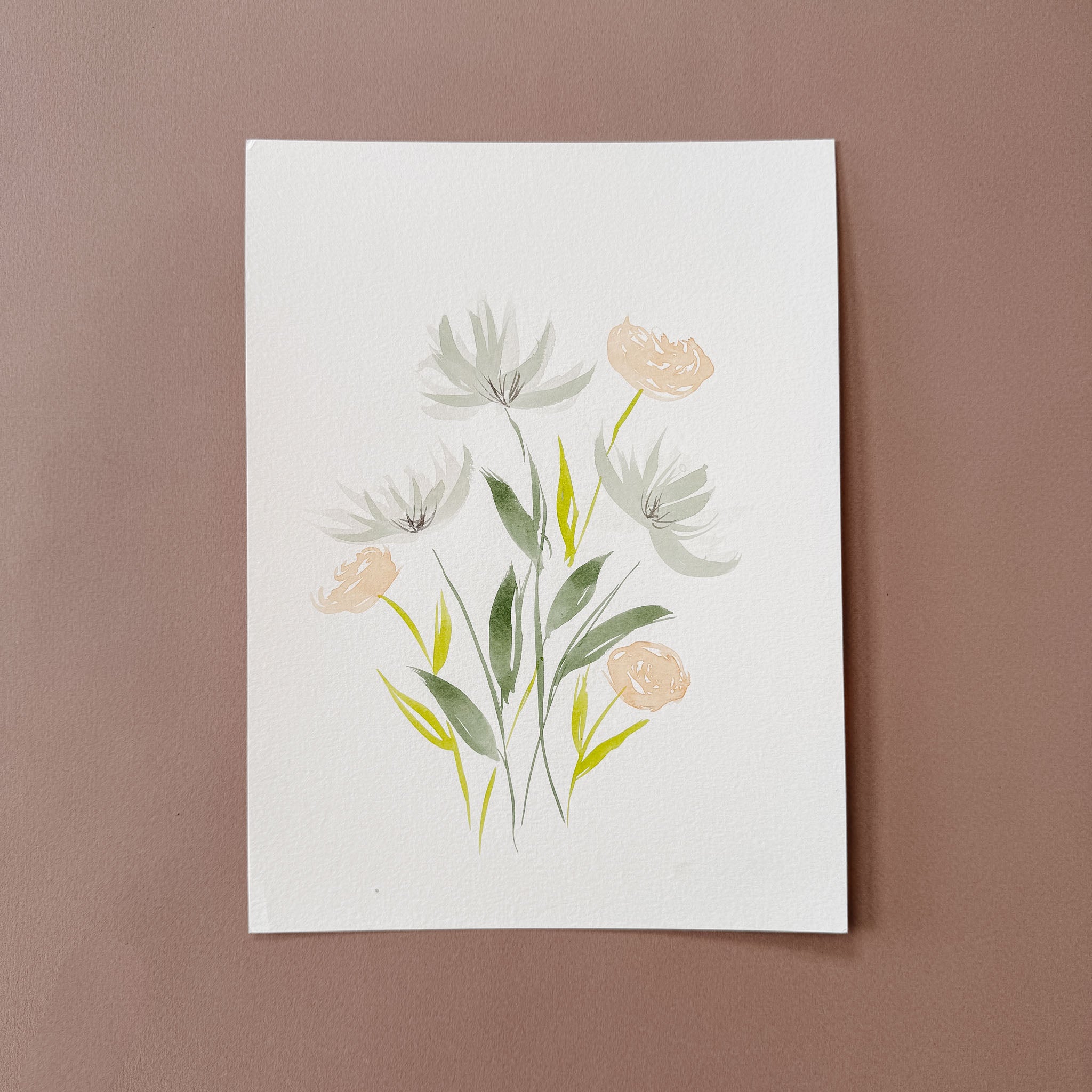 9x12 Original Watercolor Painting