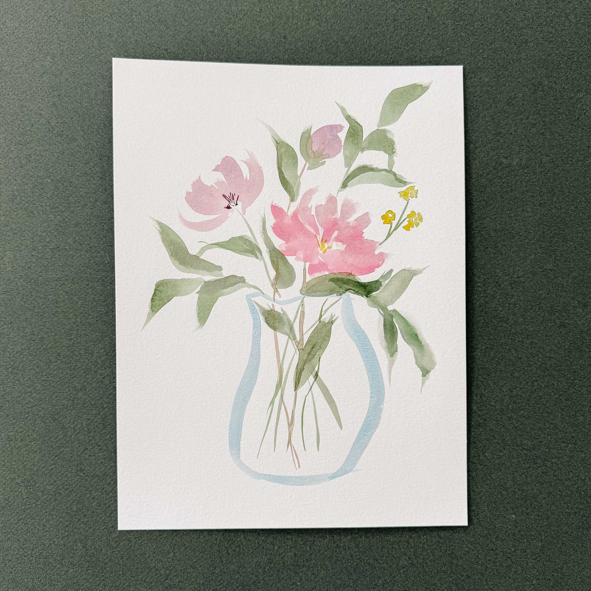 9x12 Original Watercolor Painting