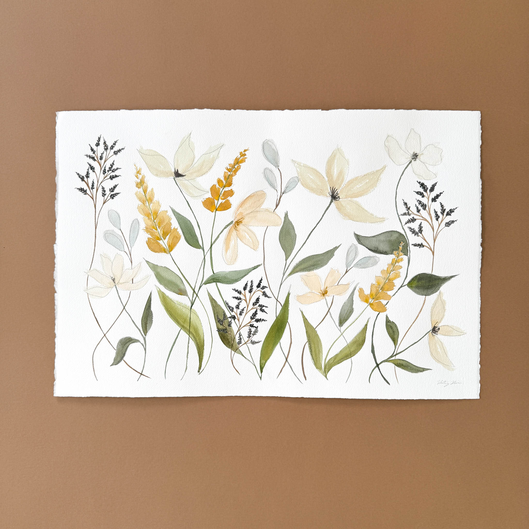 15x22 Original Watercolor Painting