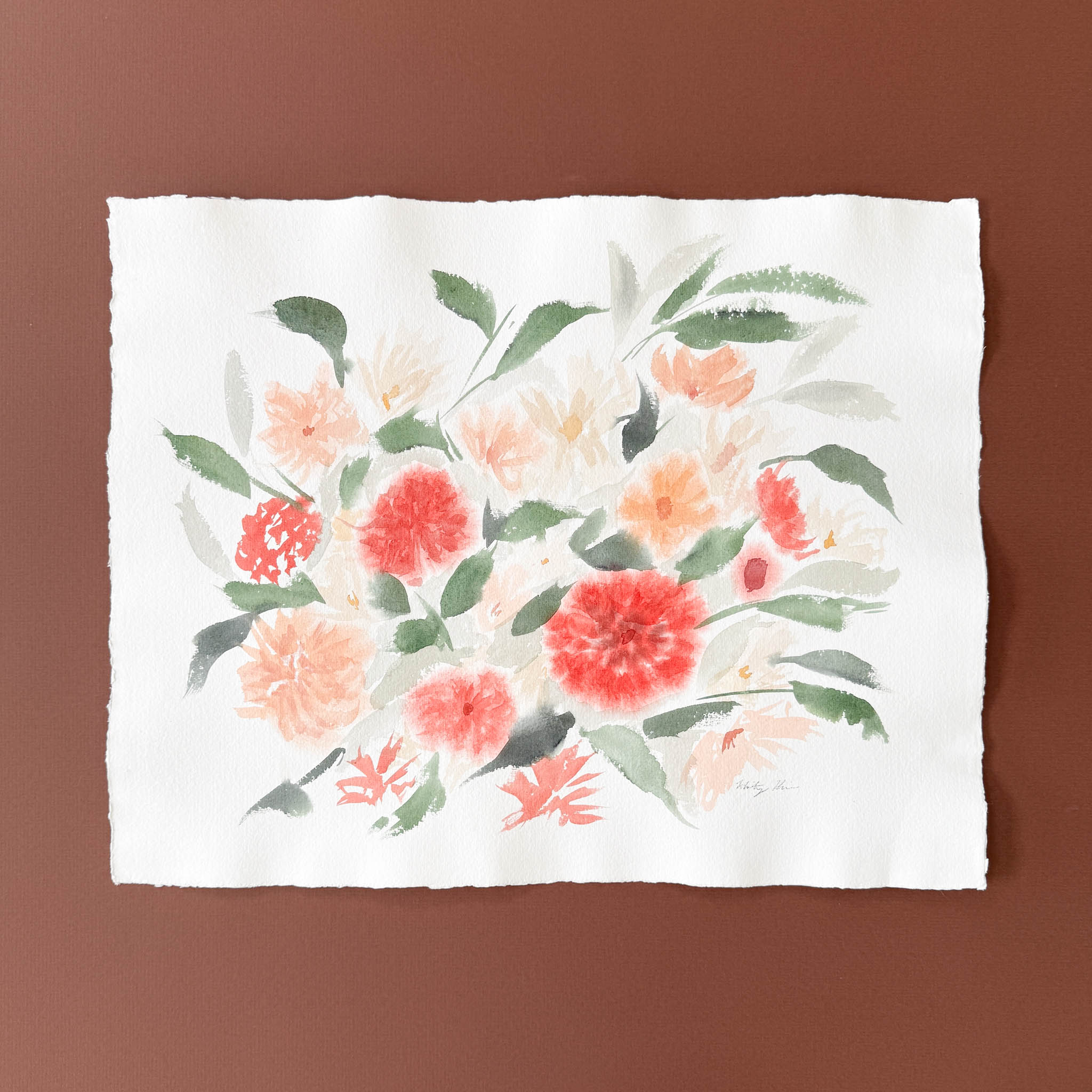 15x19 Original Watercolor Painting