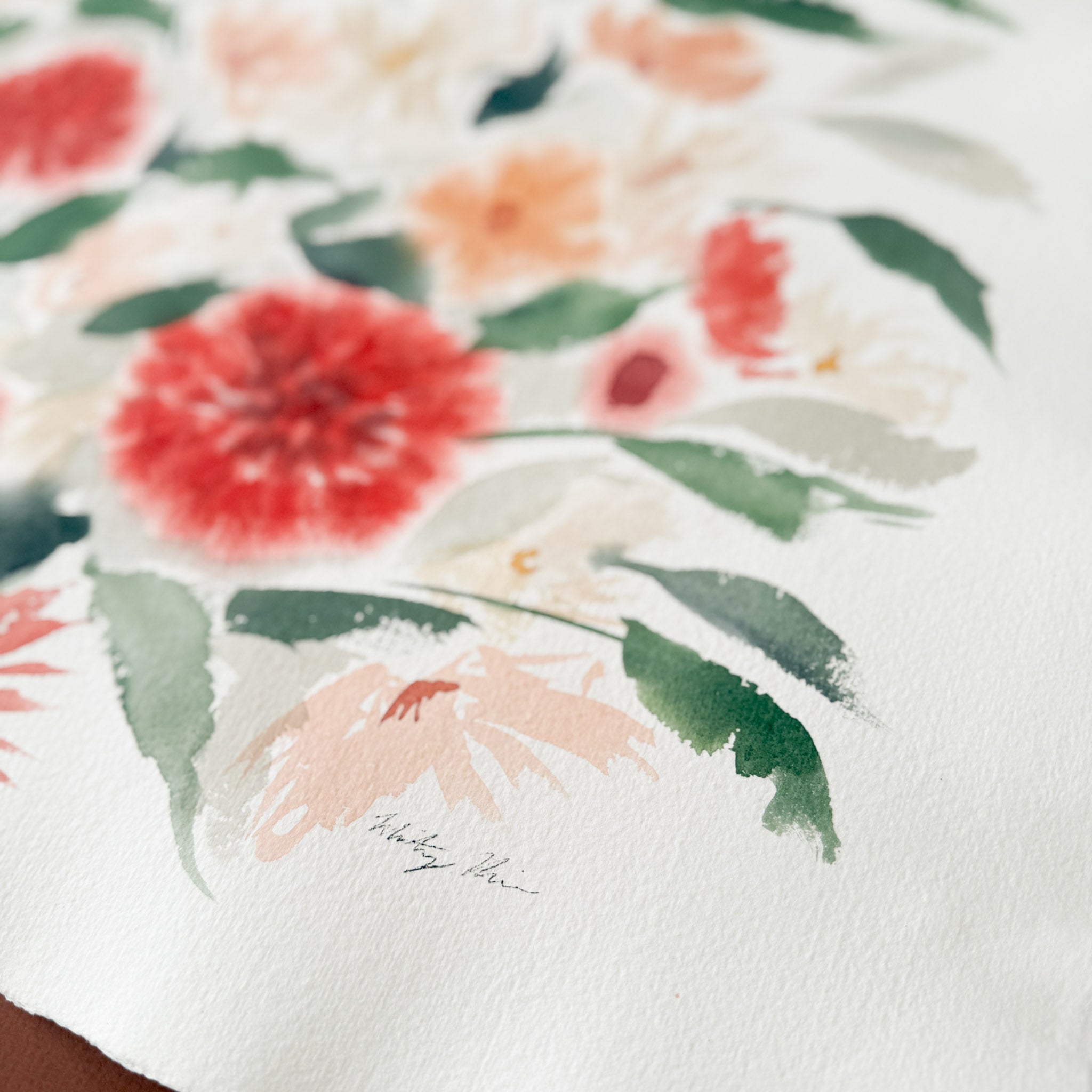 15x19 Original Watercolor Painting