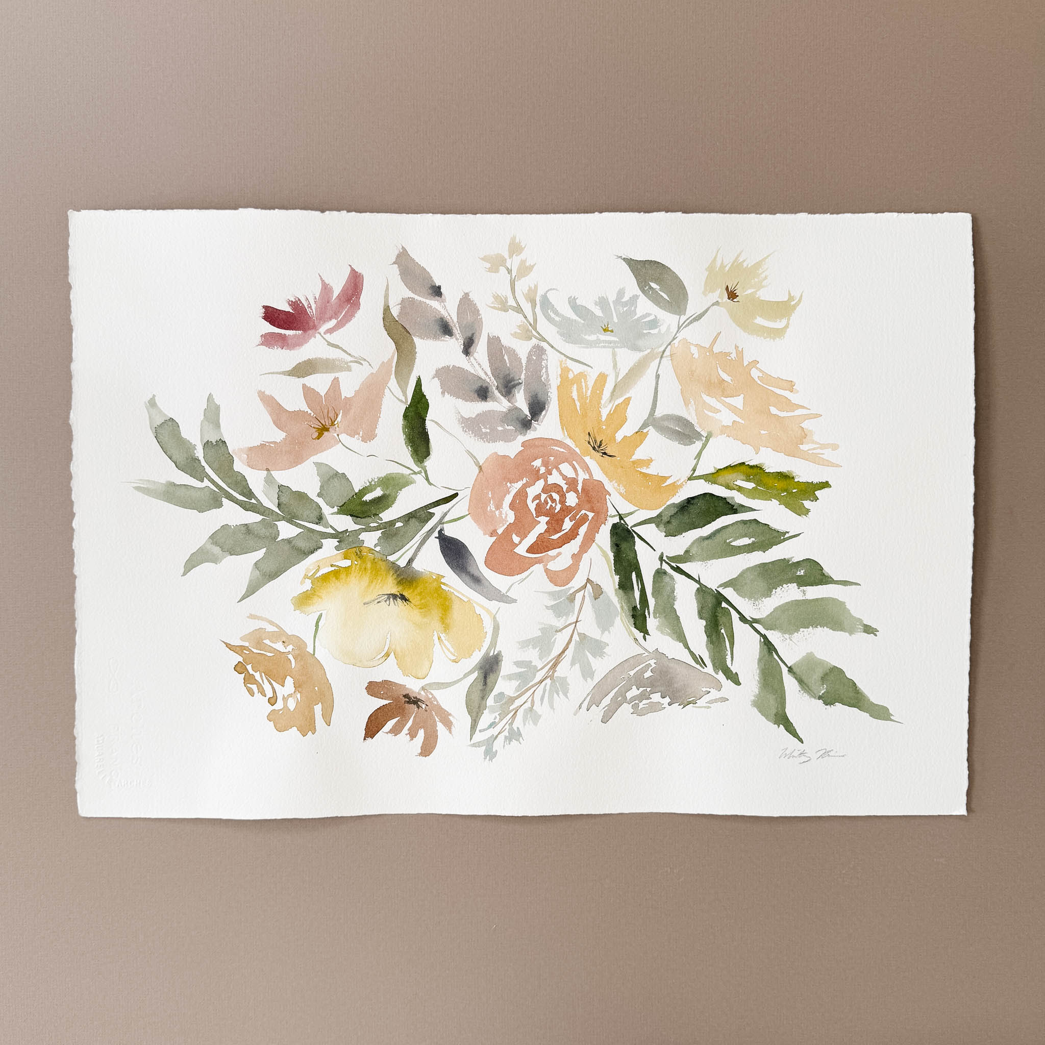 15x22 Original Watercolor Painting