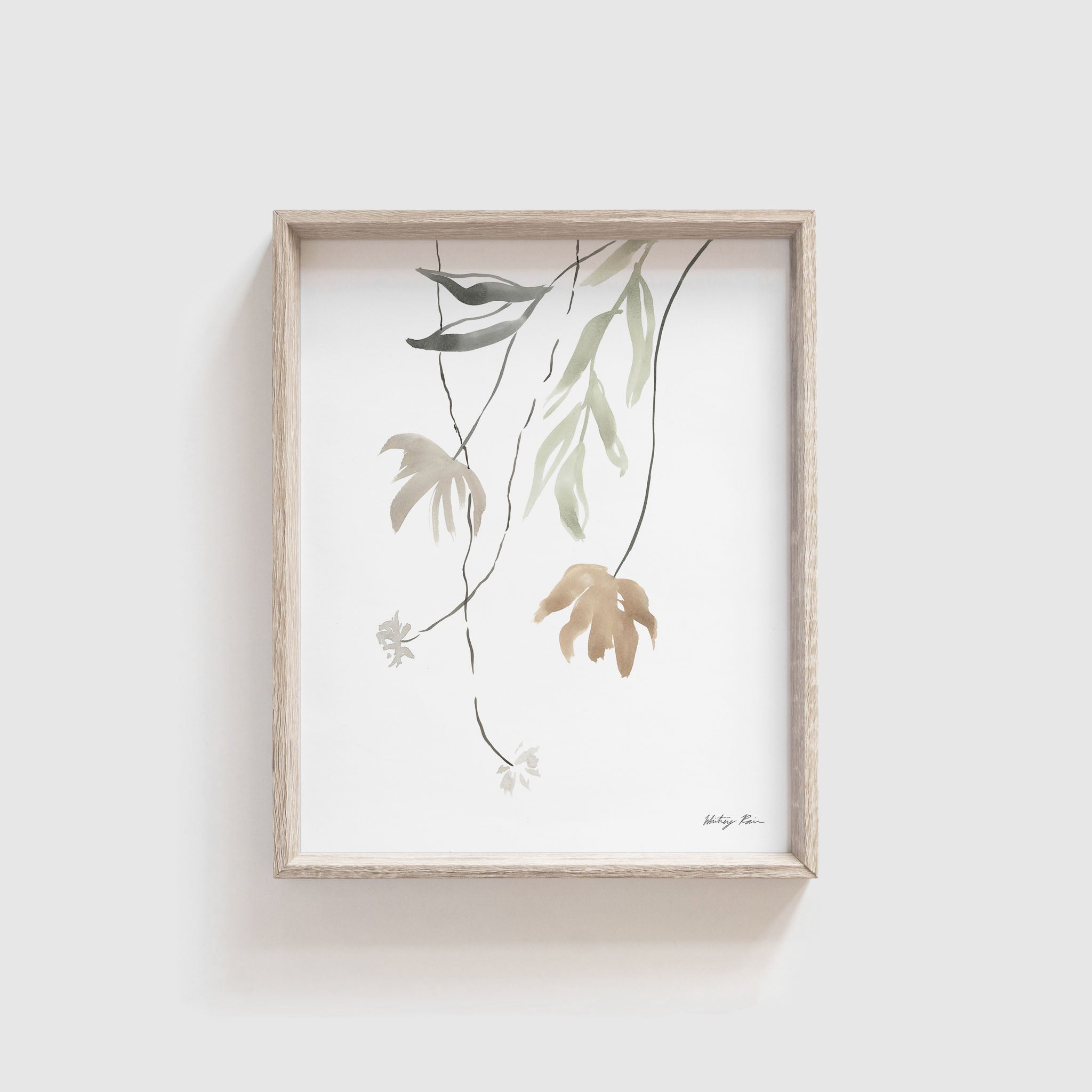 "Simplicity" Watercolor Print