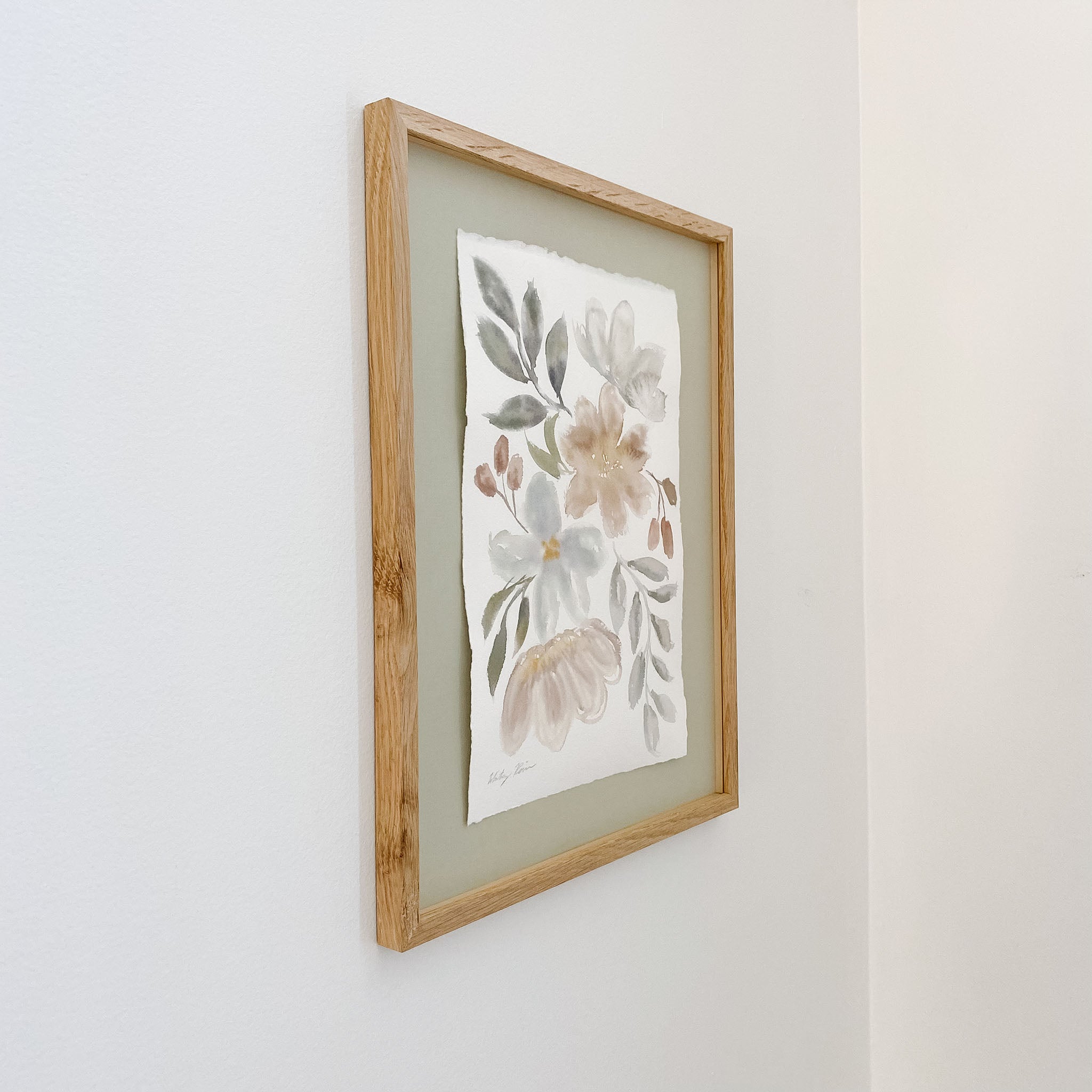 "Softened" Framed Original