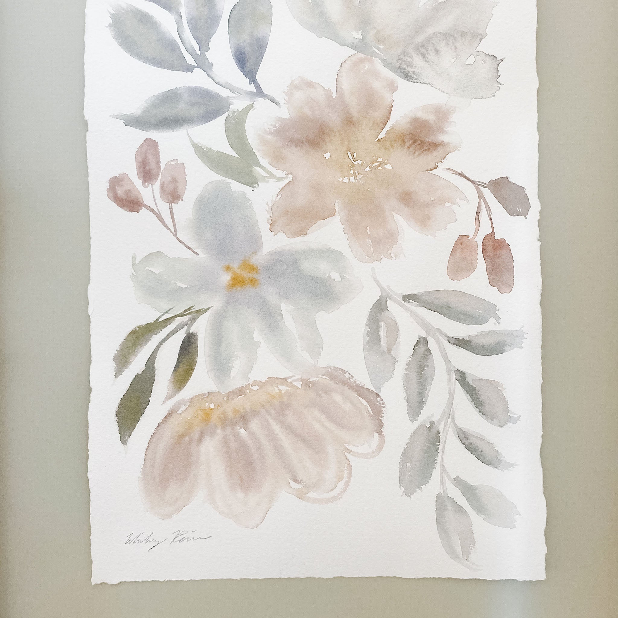 "Softened" Framed Original