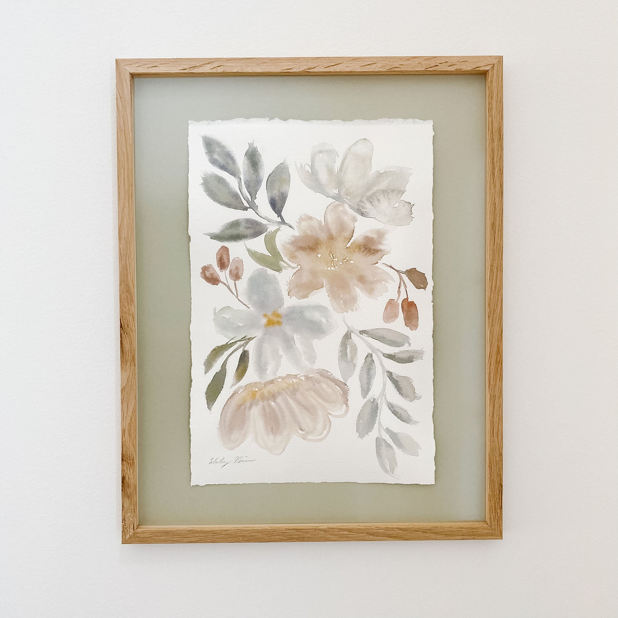 "Softened" Framed Original