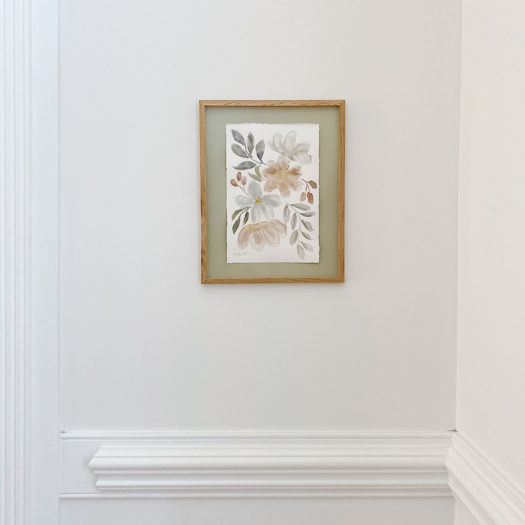 "Softened" Framed Original