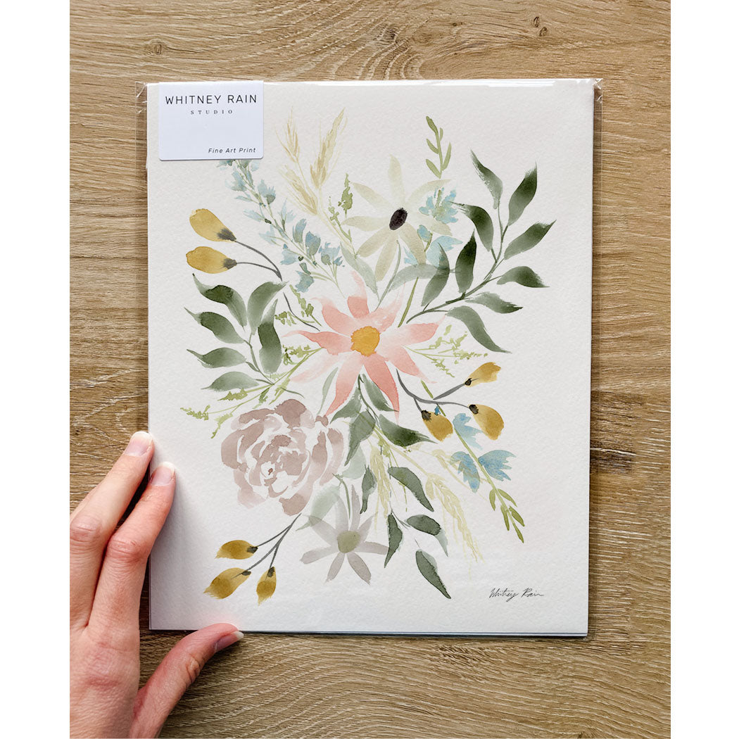 "One of a Kind" Watercolor Print