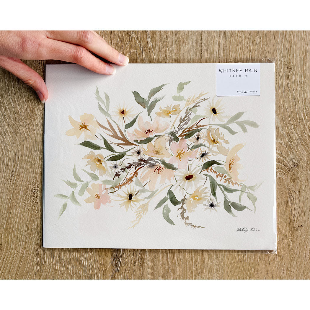 "Summer Meadow" Watercolor Print