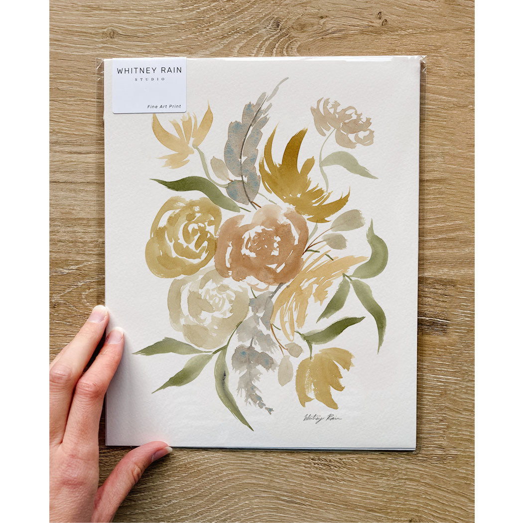 "Warmth 2" Watercolor Print