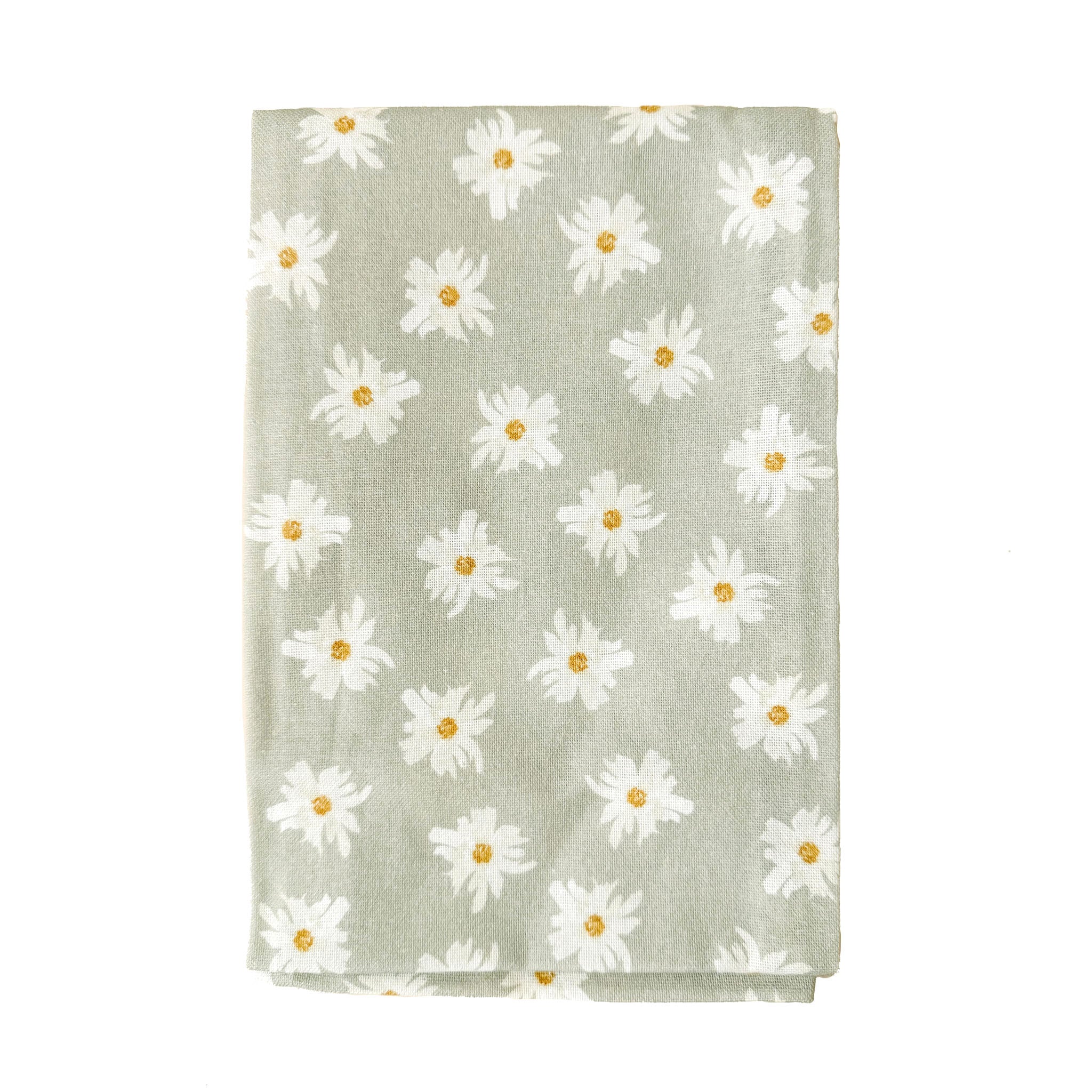 "Vintage Daisies" Tea Towel