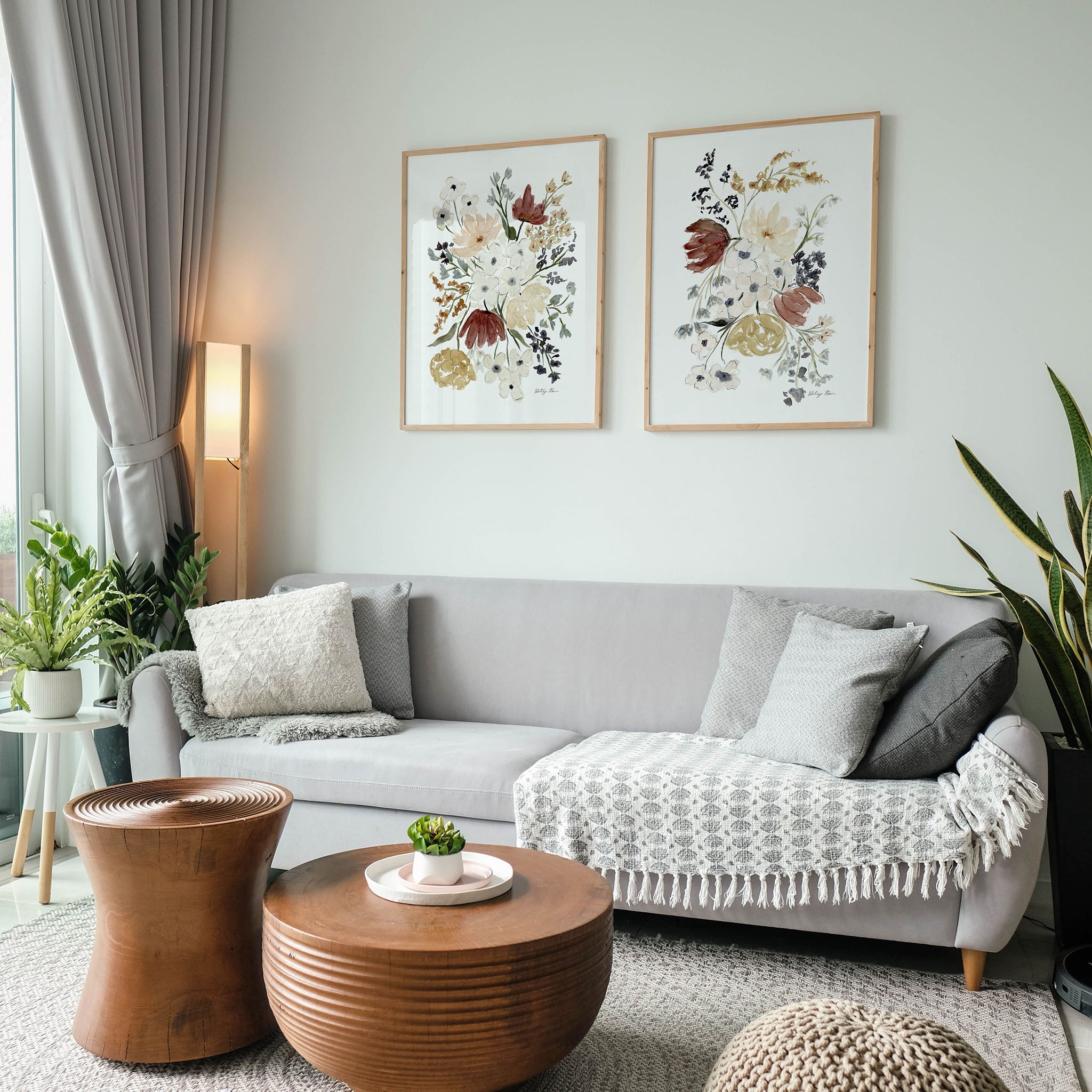 Set of 2 "Whispers of Spring" Art Prints