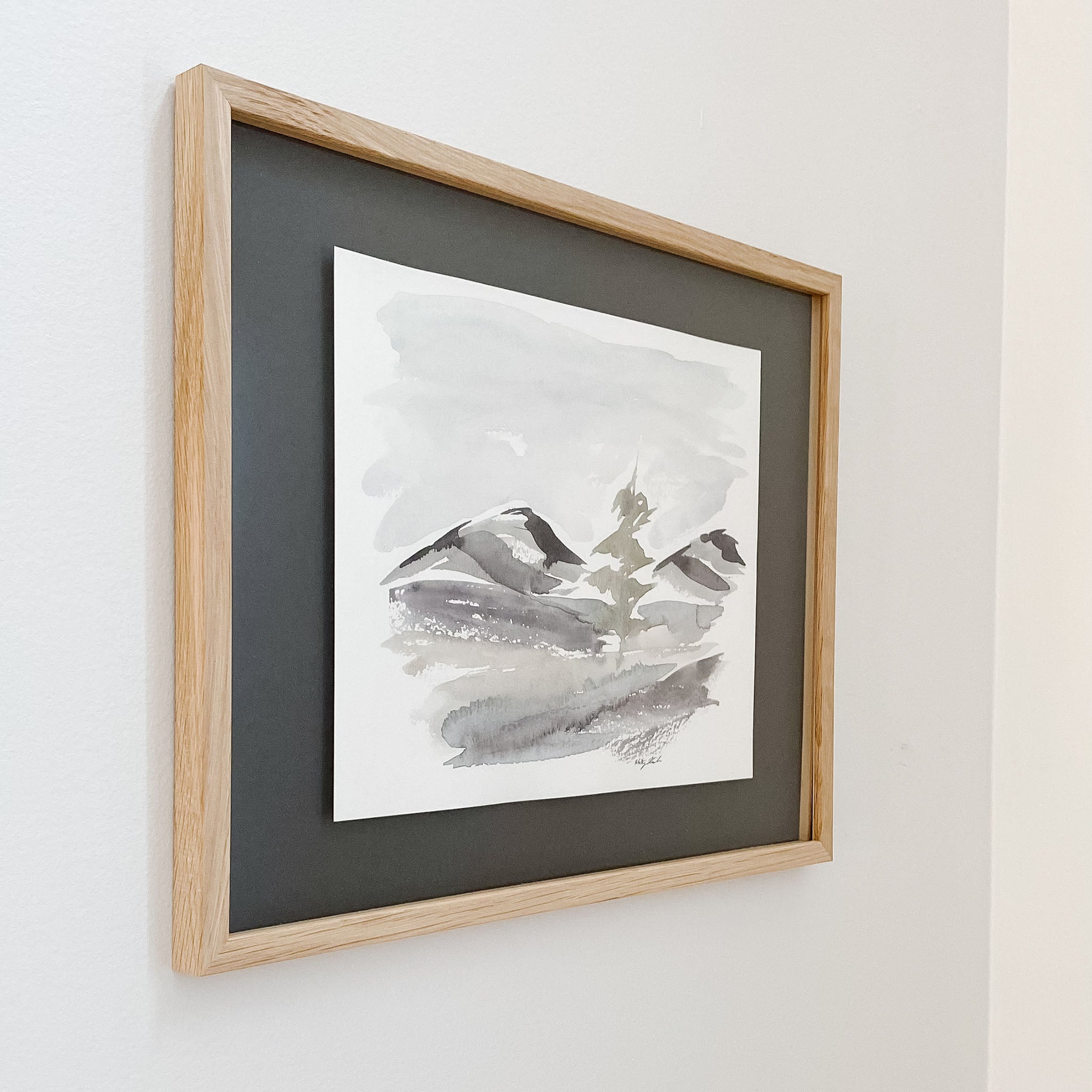 "Winter Scene" Framed Original