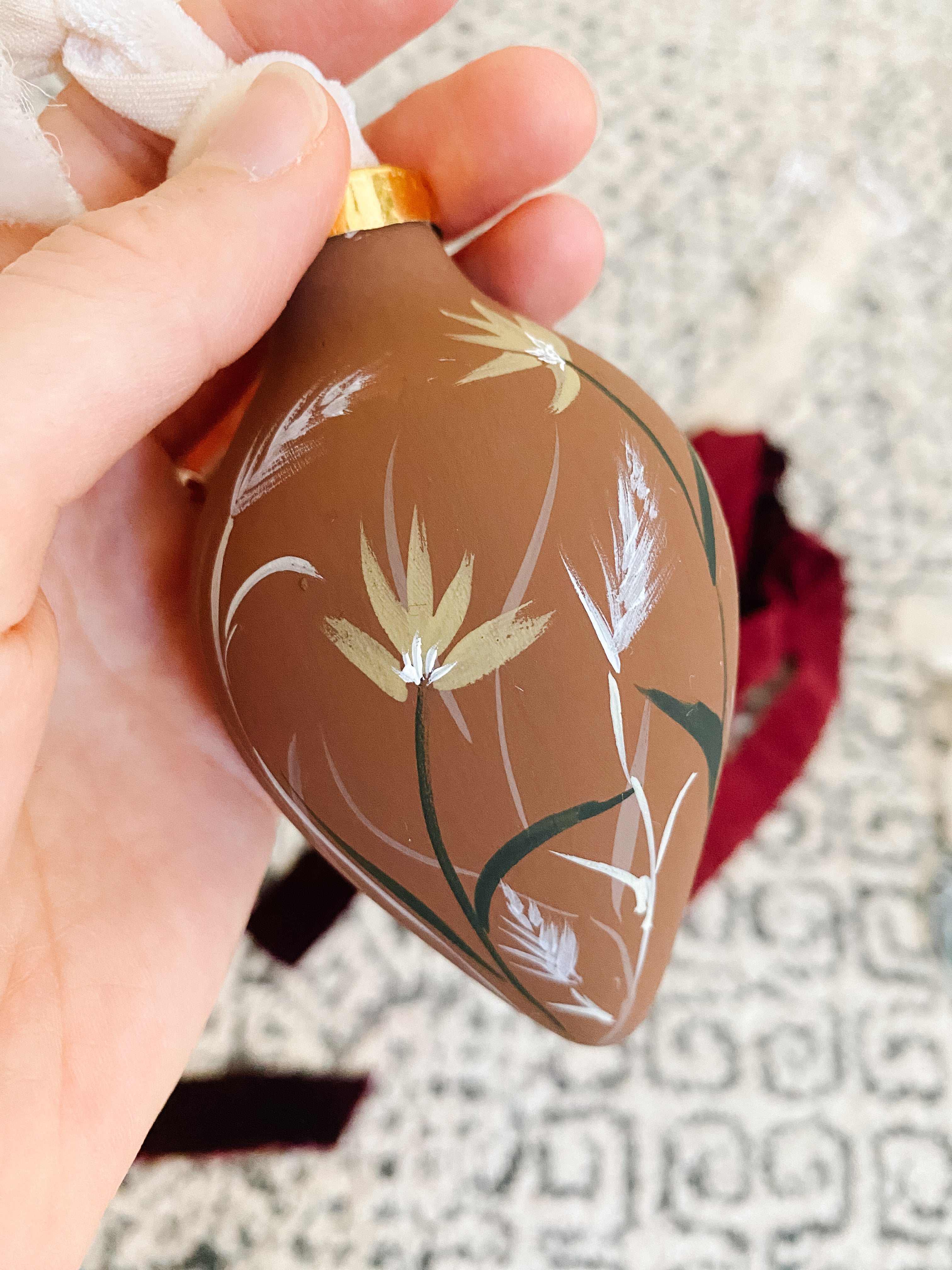 "Woodland" Hand Painted Ornament