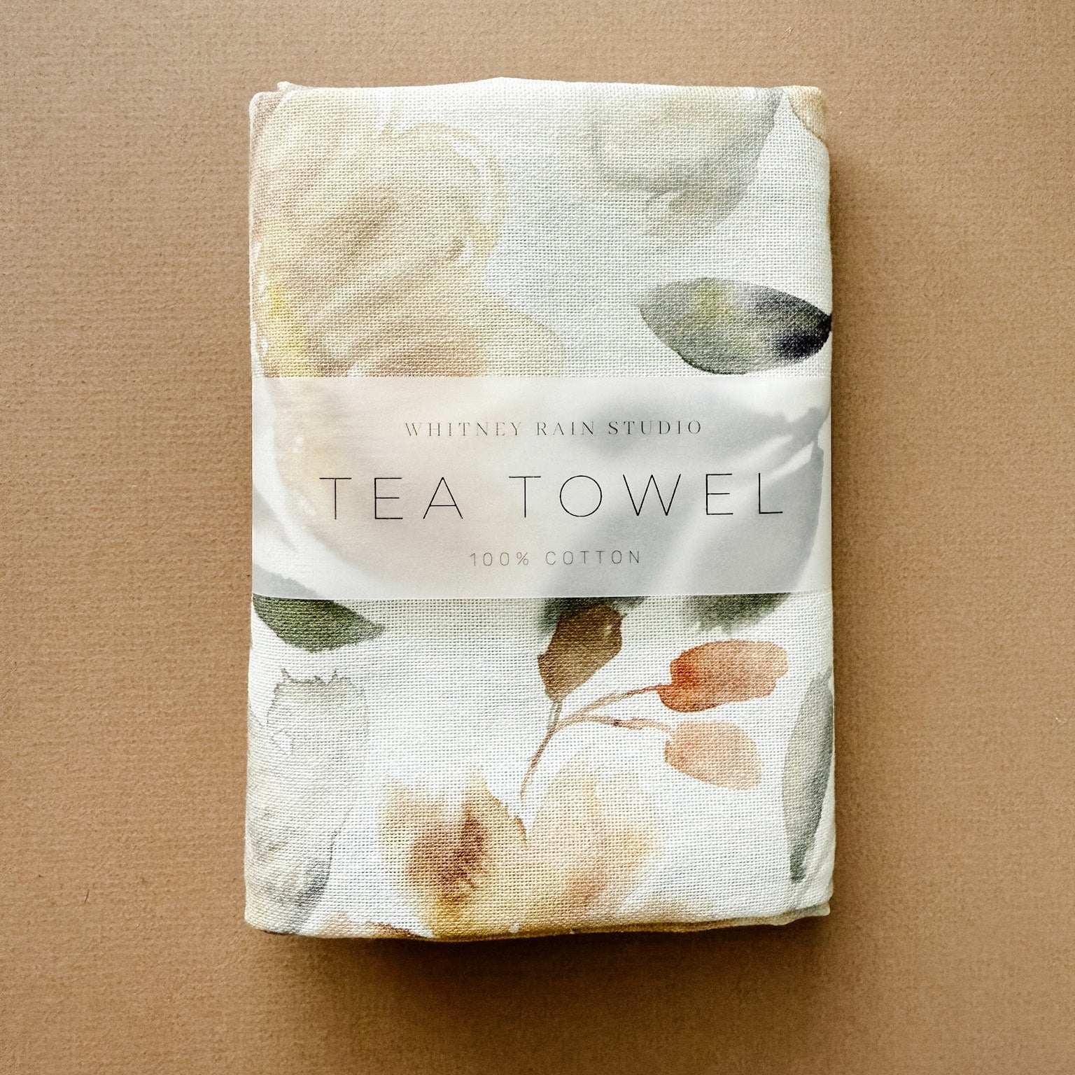 "Softened" Tea Towel