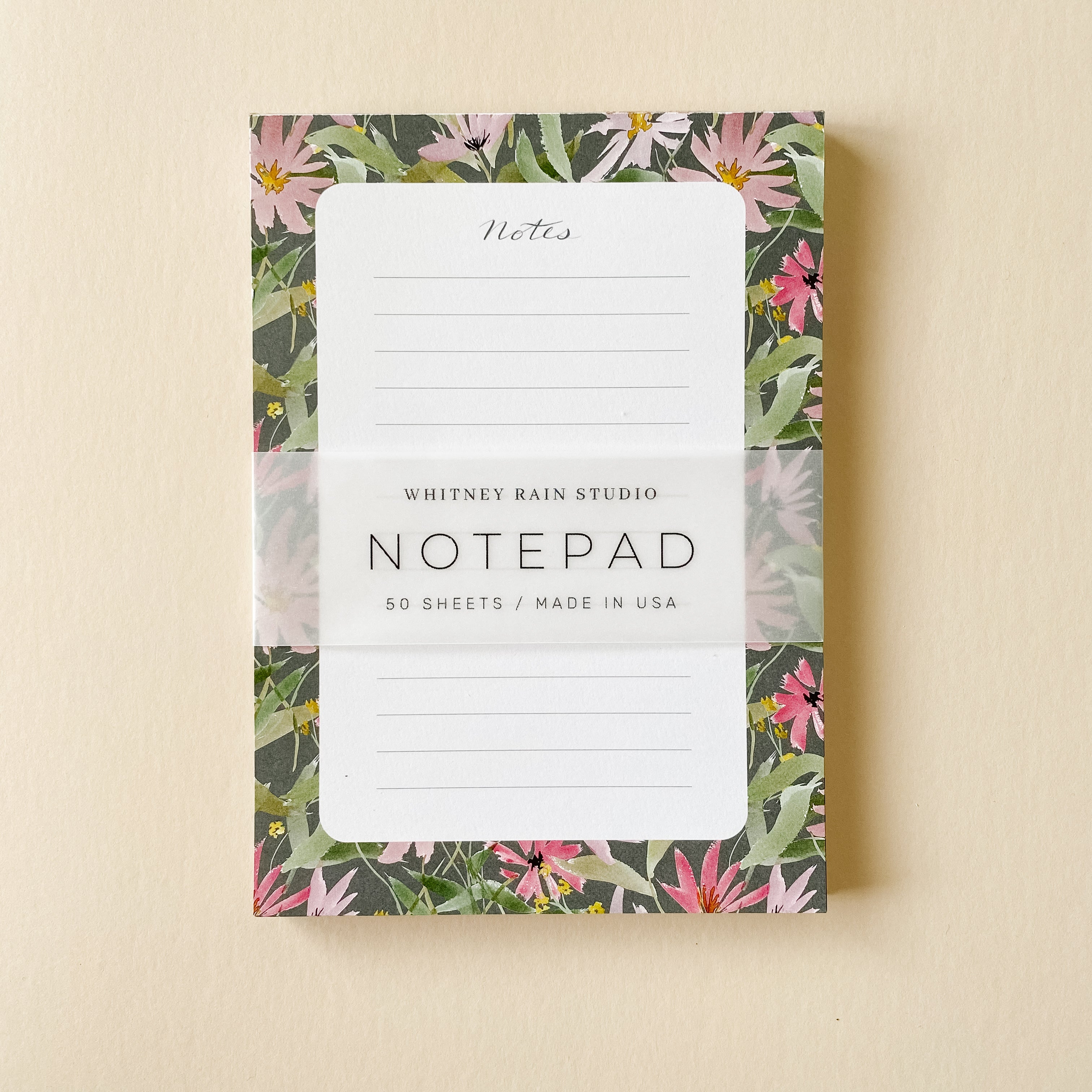 Wildflowers Notepad