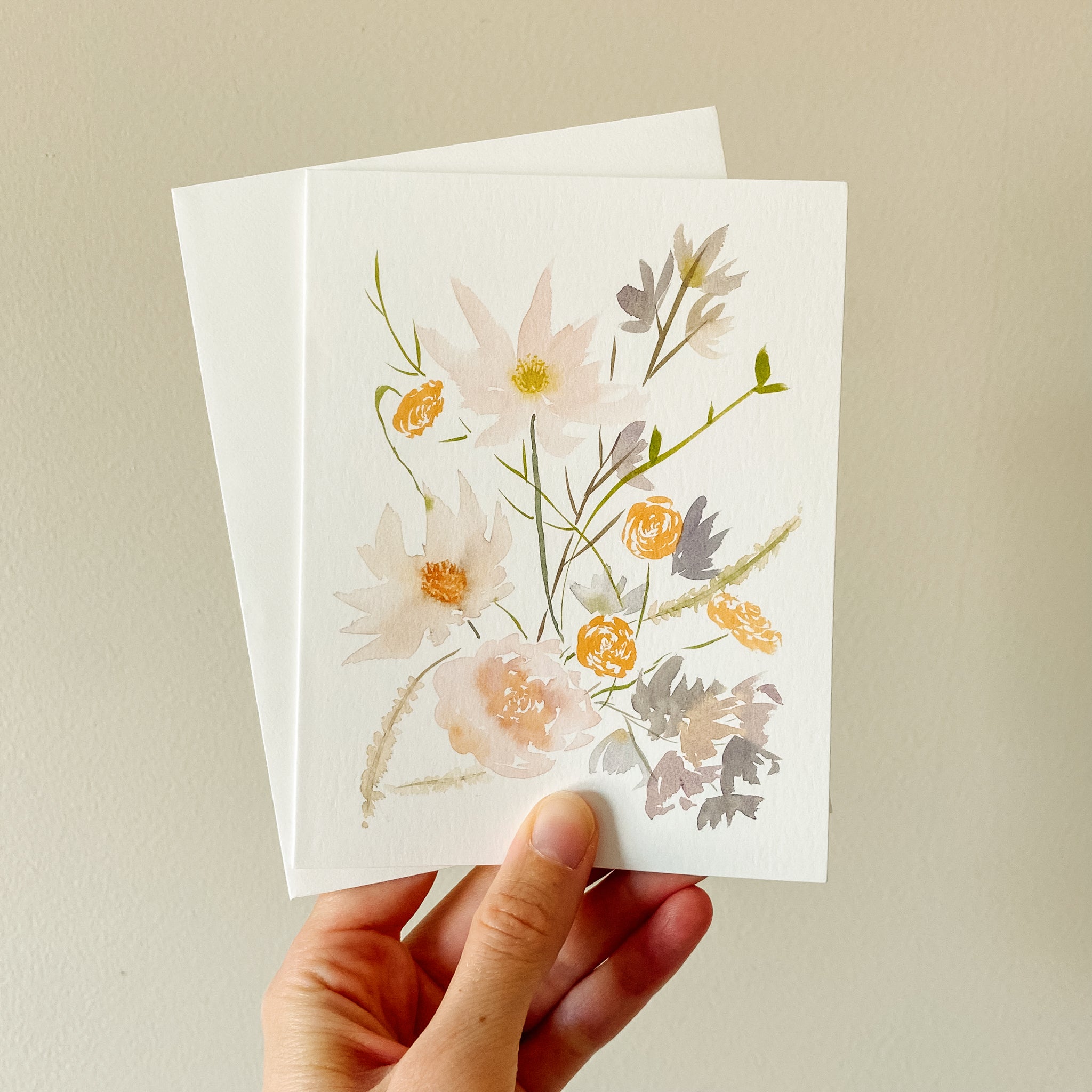 "Wildflowers in Bloom" Notecard