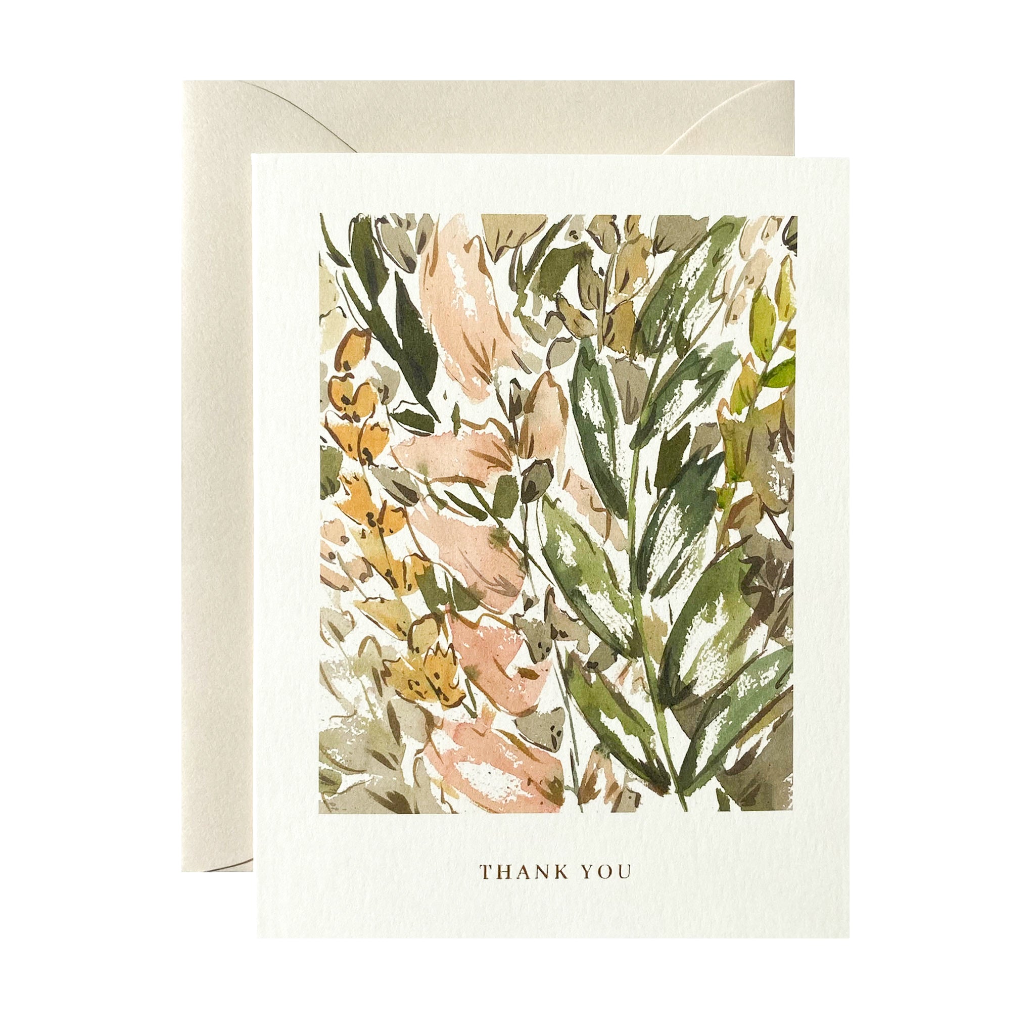 "Wildflowers" Thank You Card