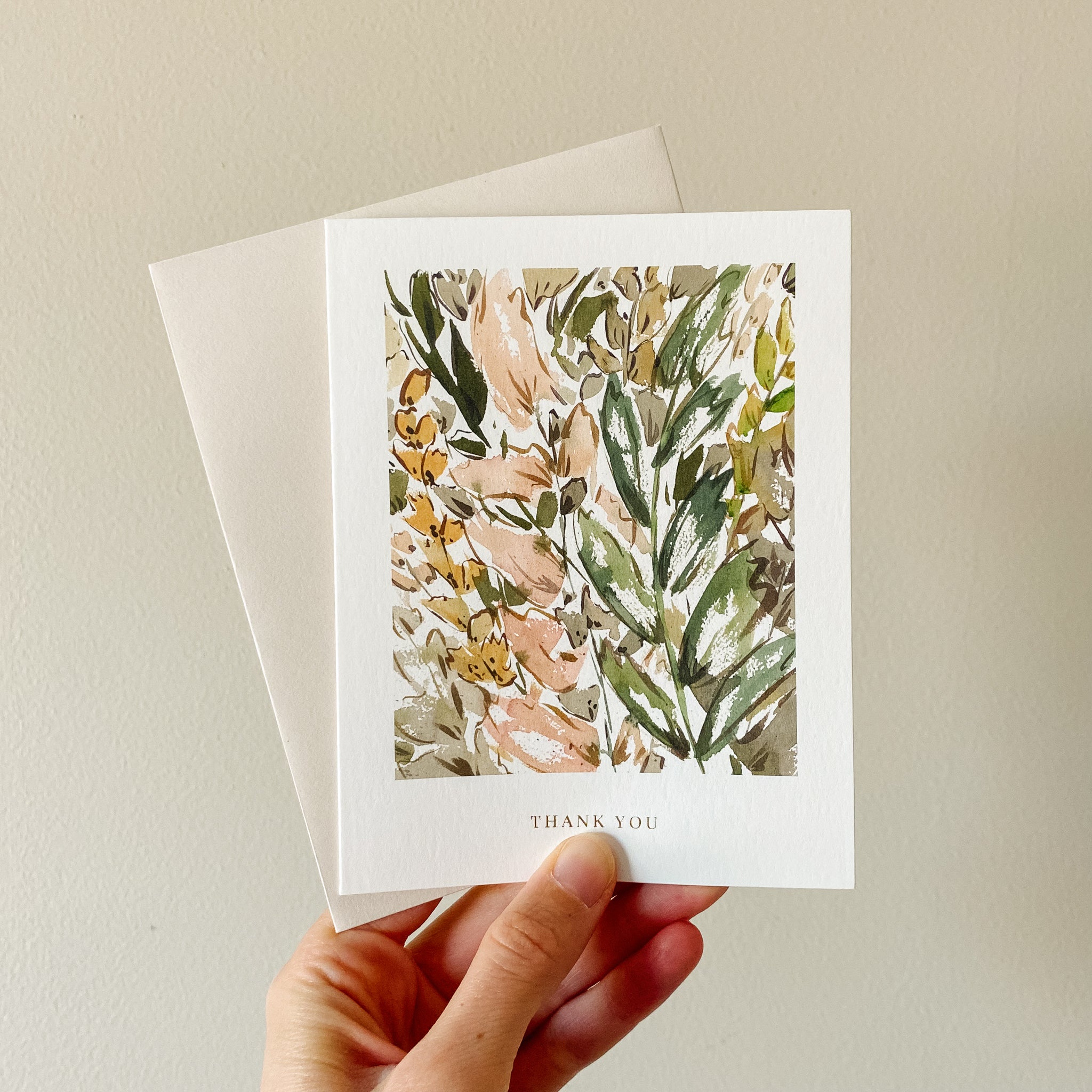 "Wildflowers" Thank You Card