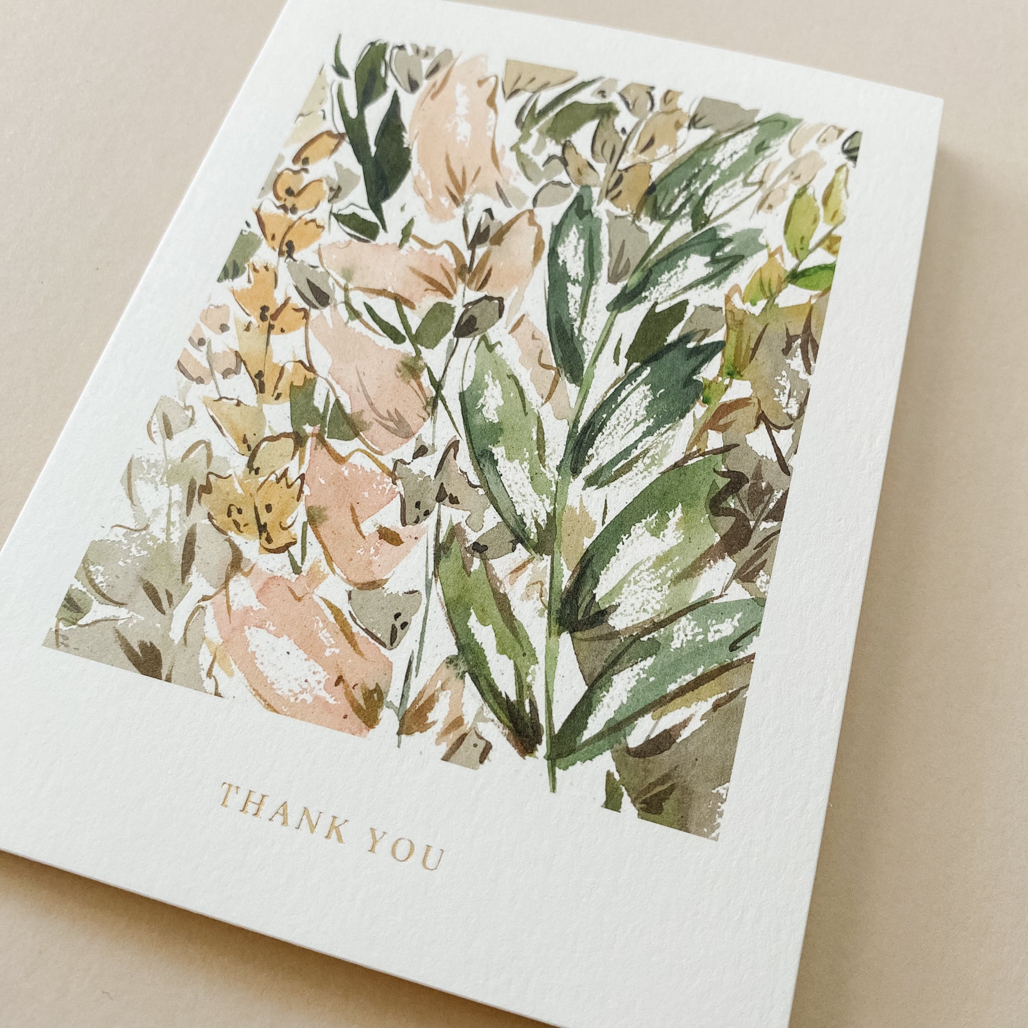 "Wildflowers" Thank You Card