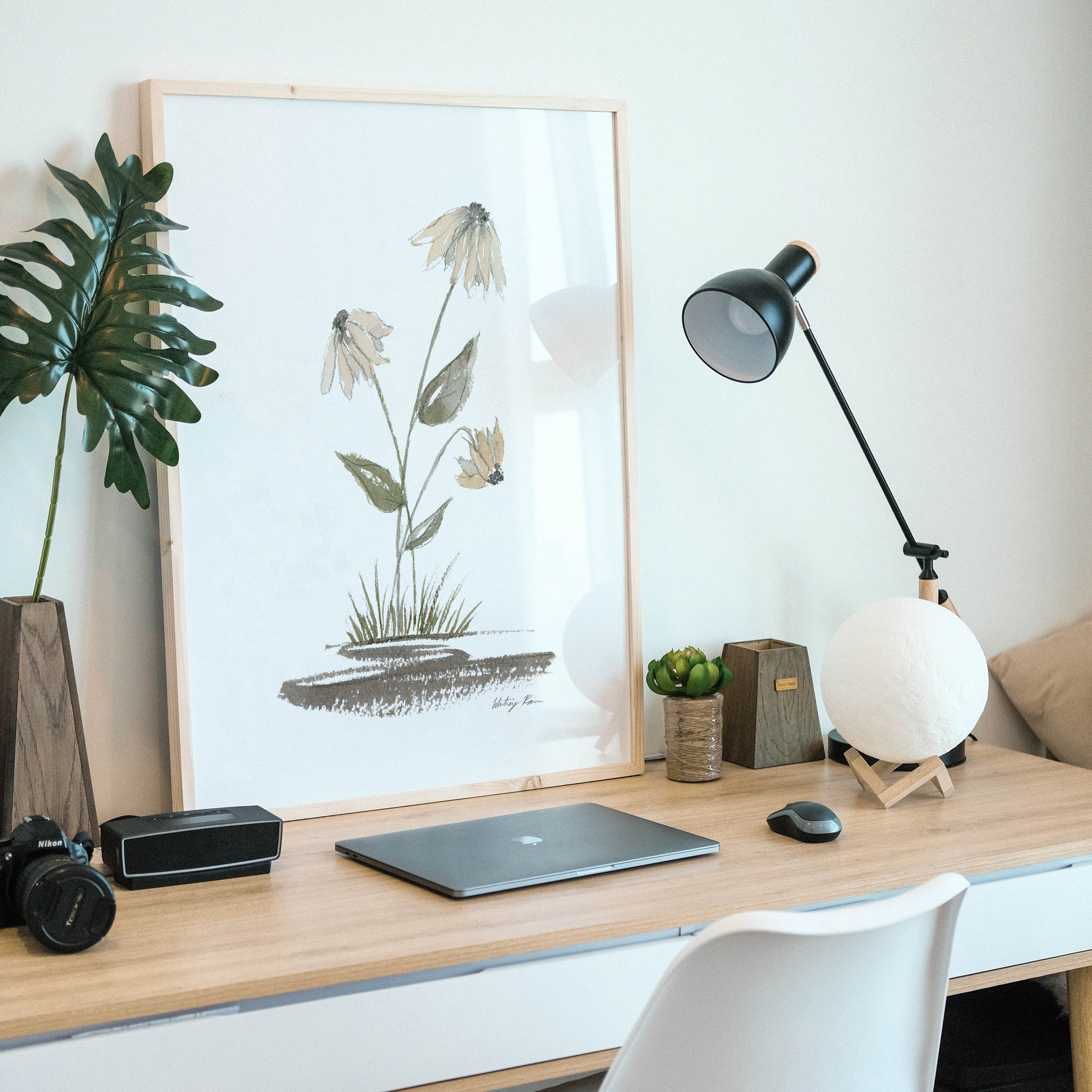 "Little Daisies" Watercolor Print