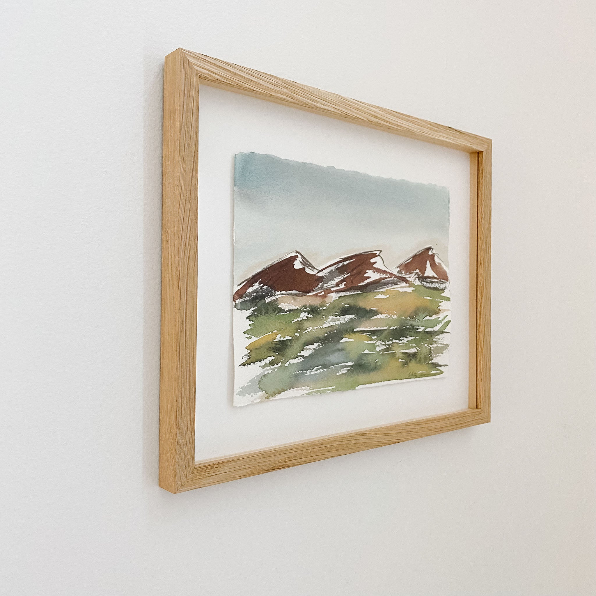 "Maroon Mountains" Framed Original