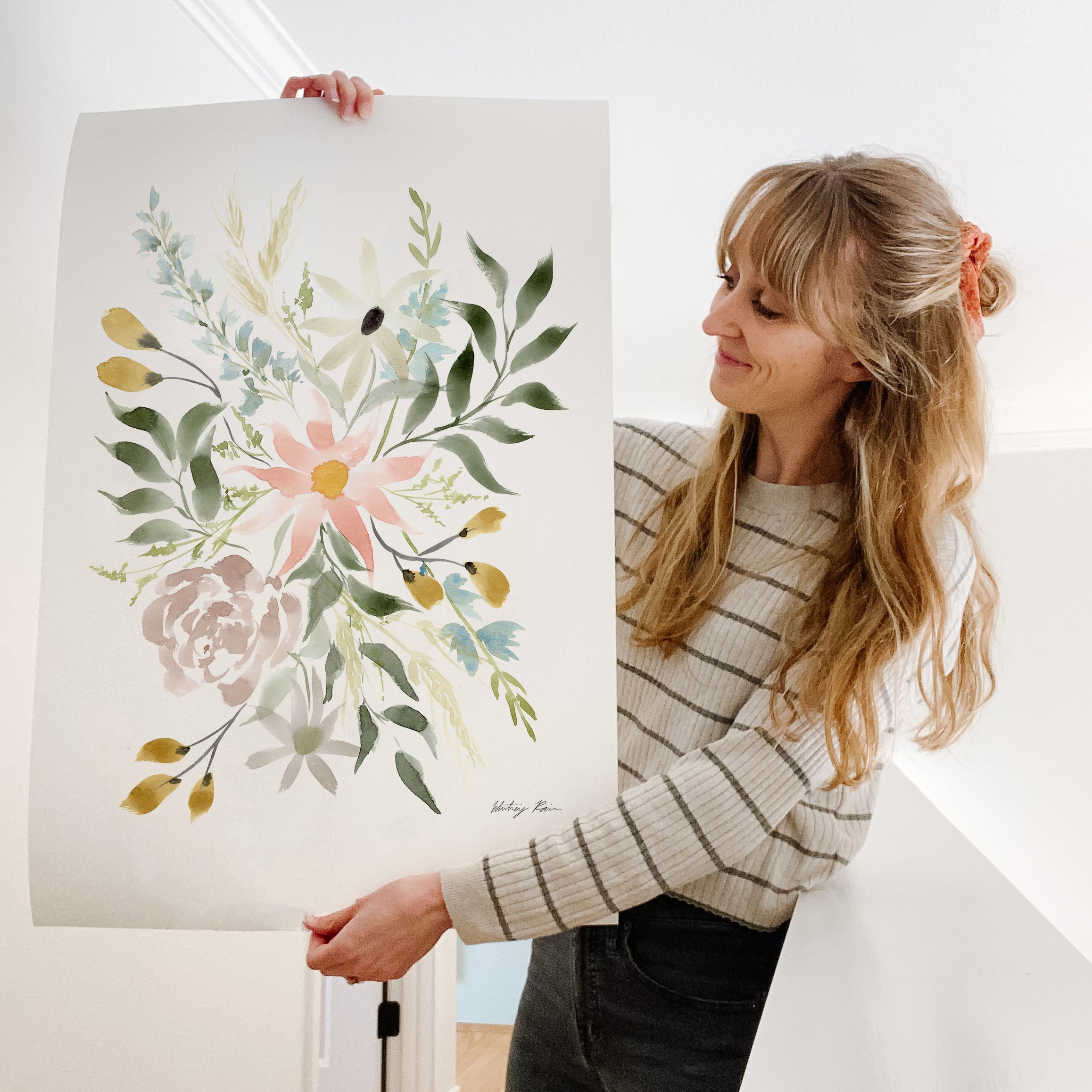 "One of a Kind" Watercolor Print