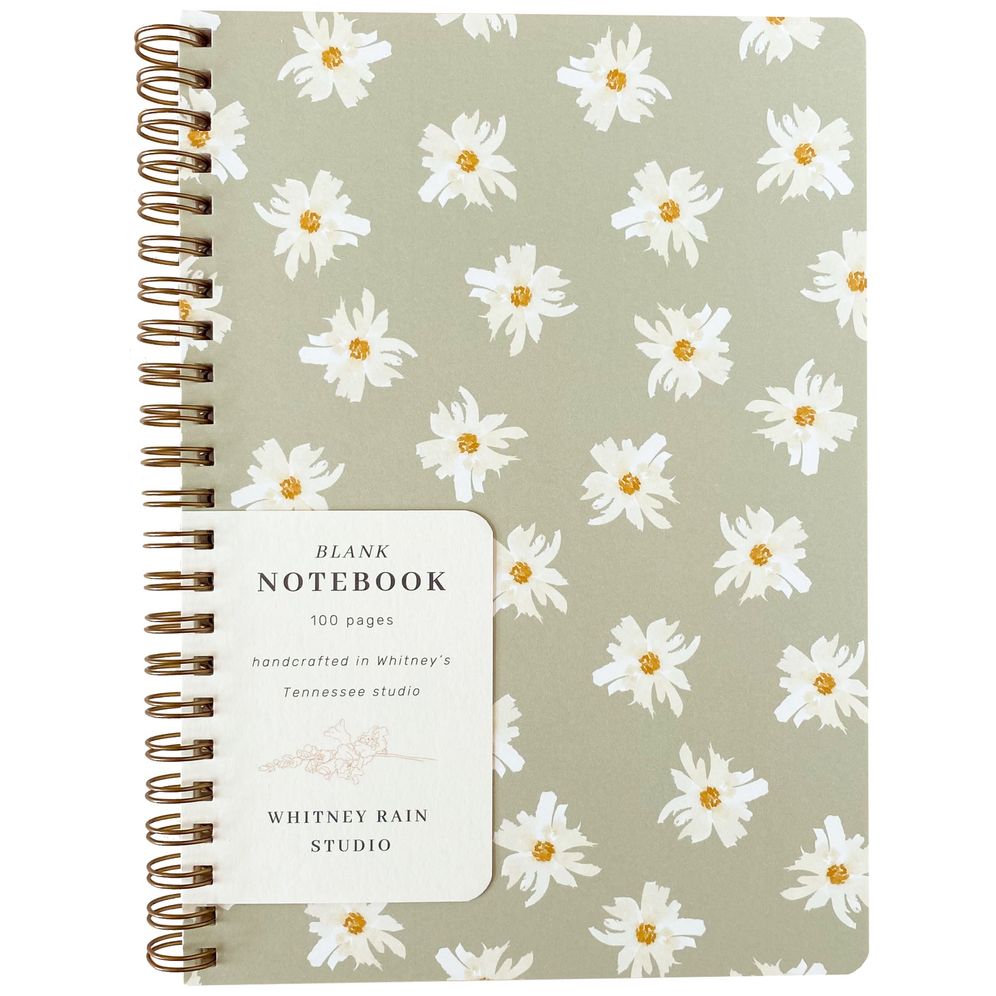 Vintage Daisies Notebook