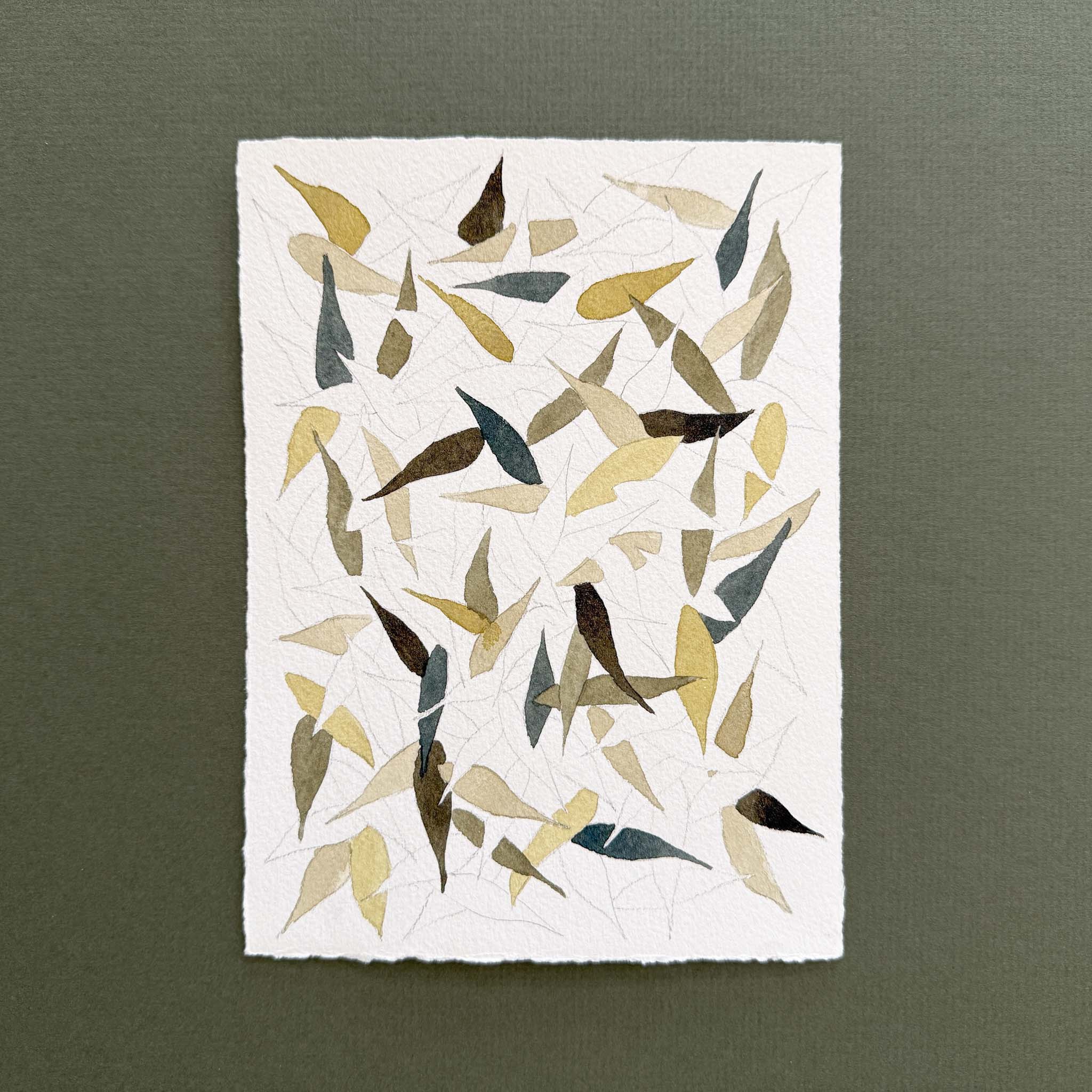 5.5x7.5 Original Watercolor Painting