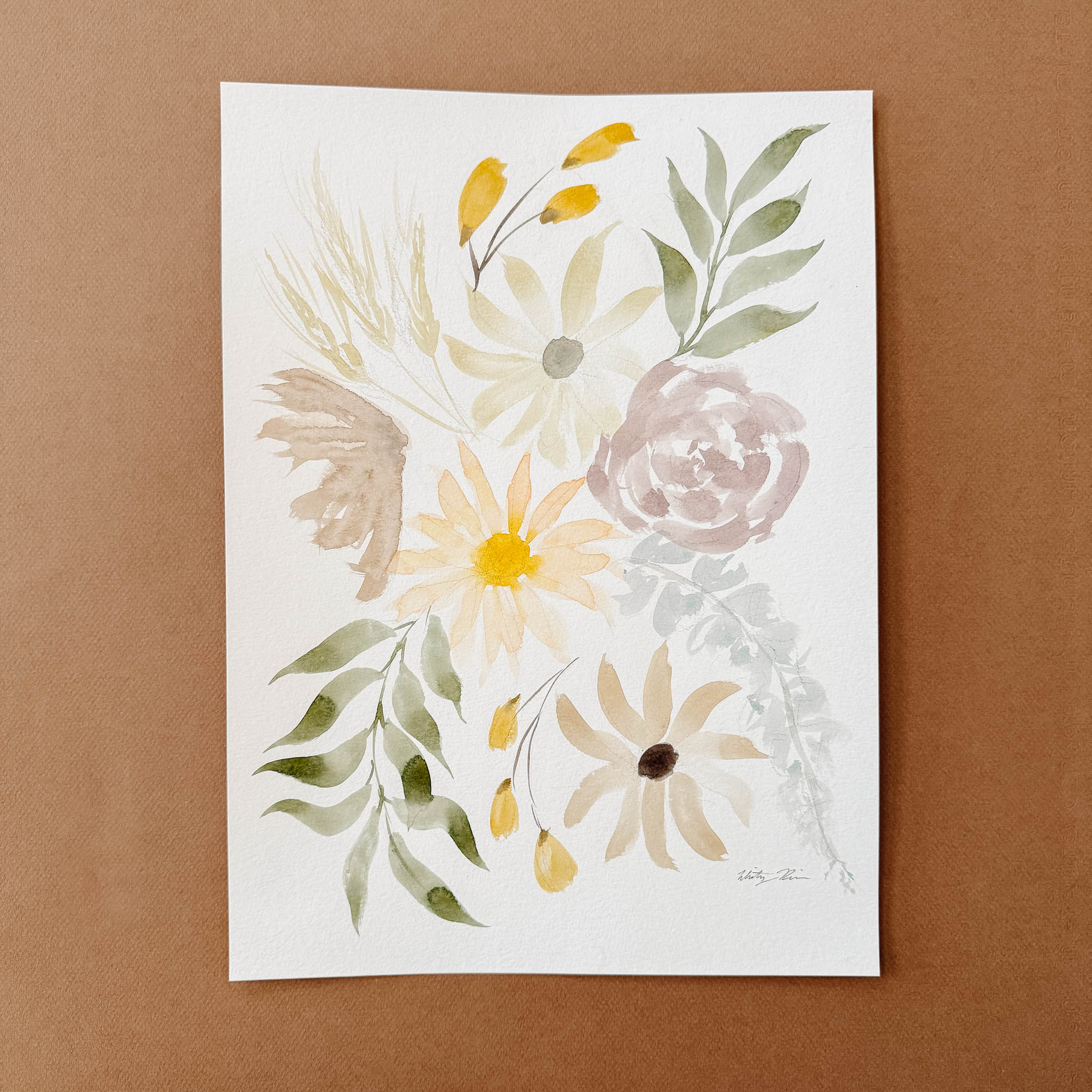 11x15 Original Watercolor Painting