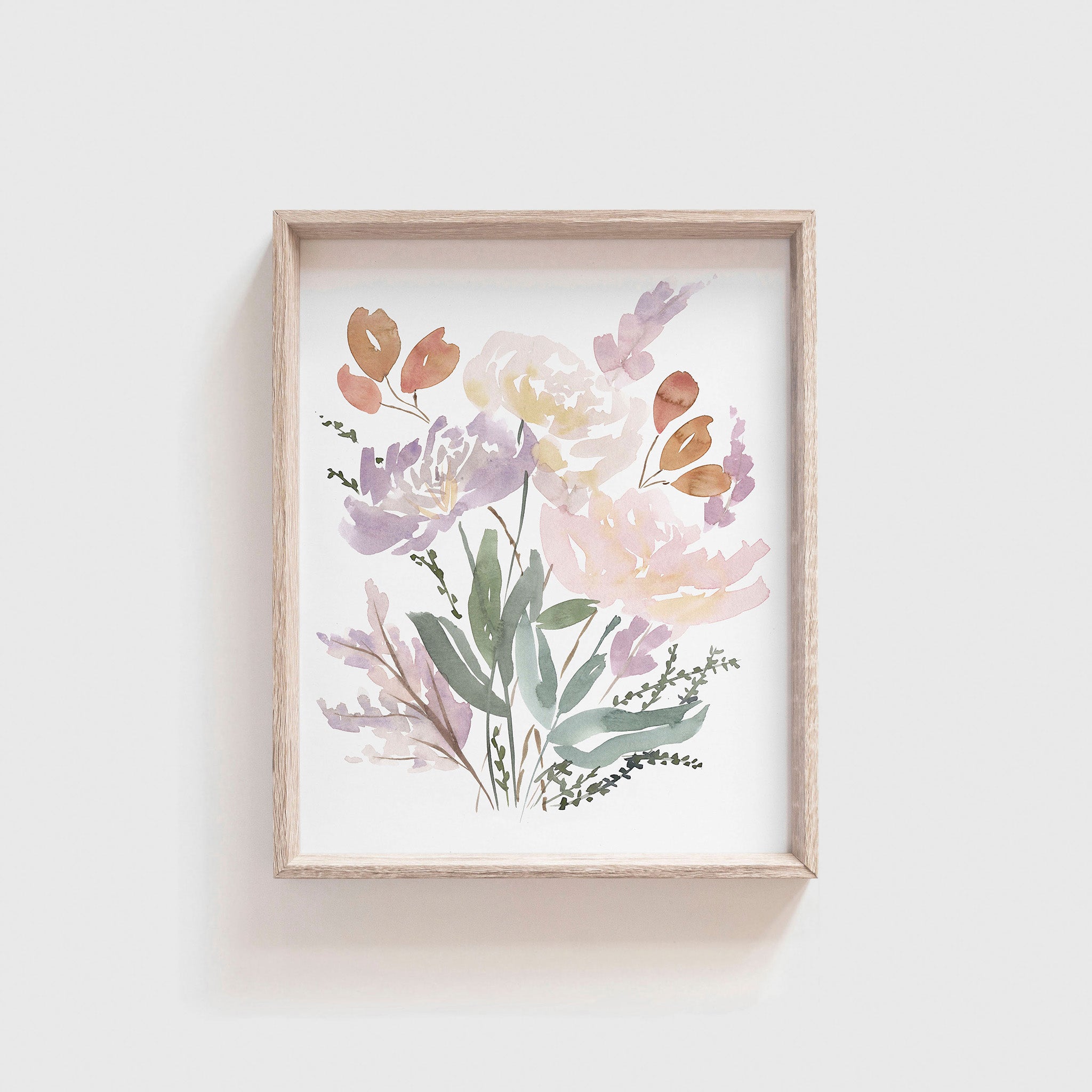 Set of 4 Watercolor Prints