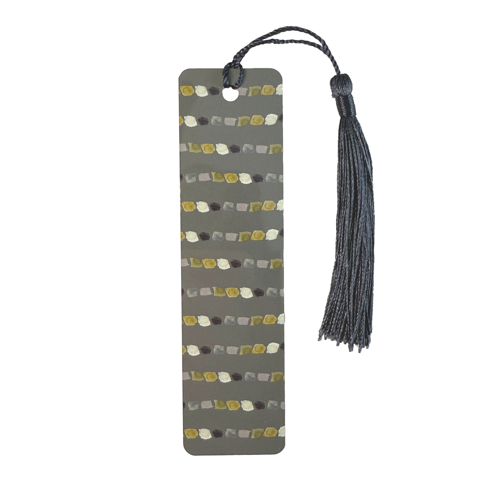 "Pebble Stripes" Metal Bookmark
