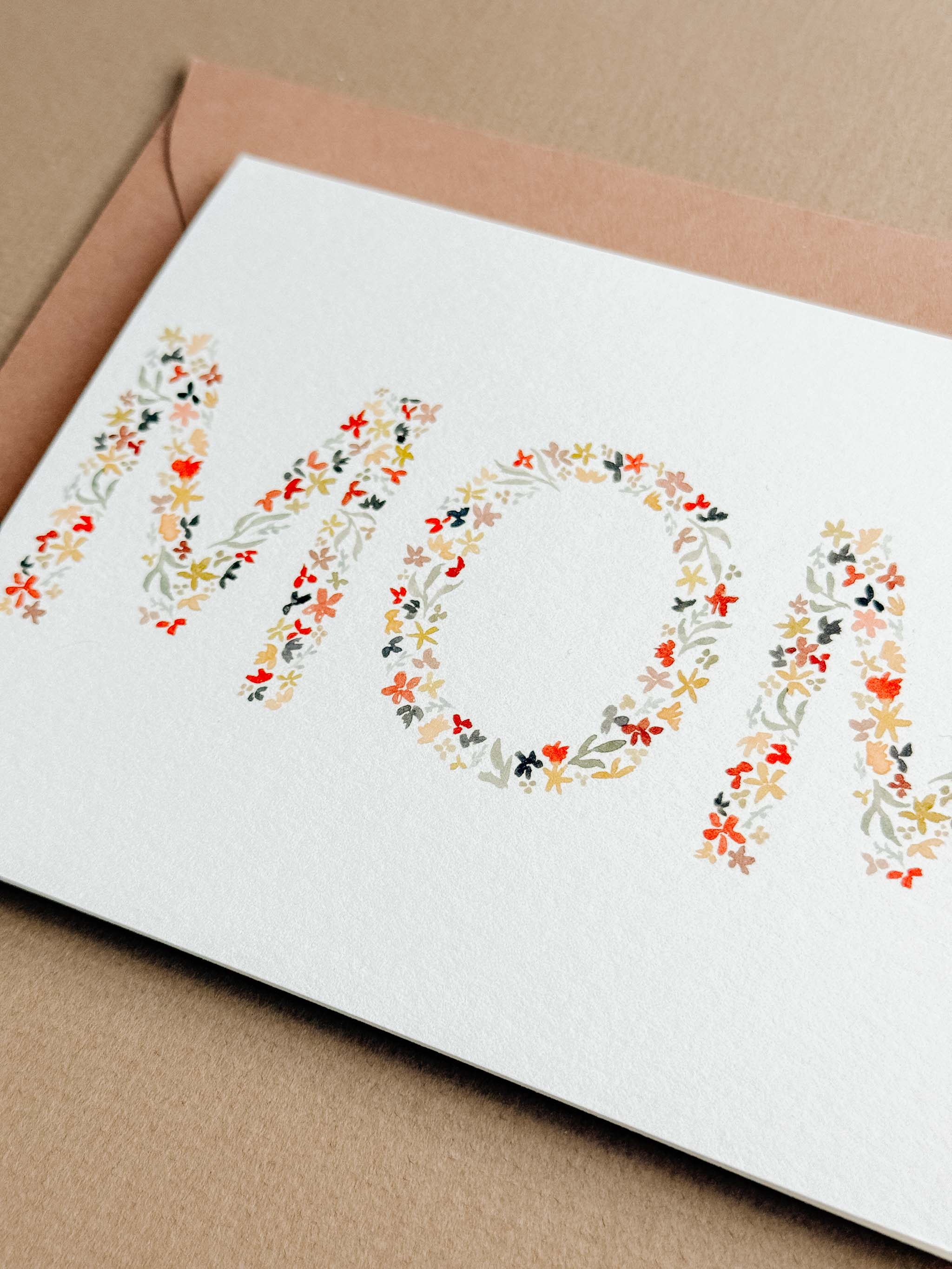"Mom" Mother's Day Card