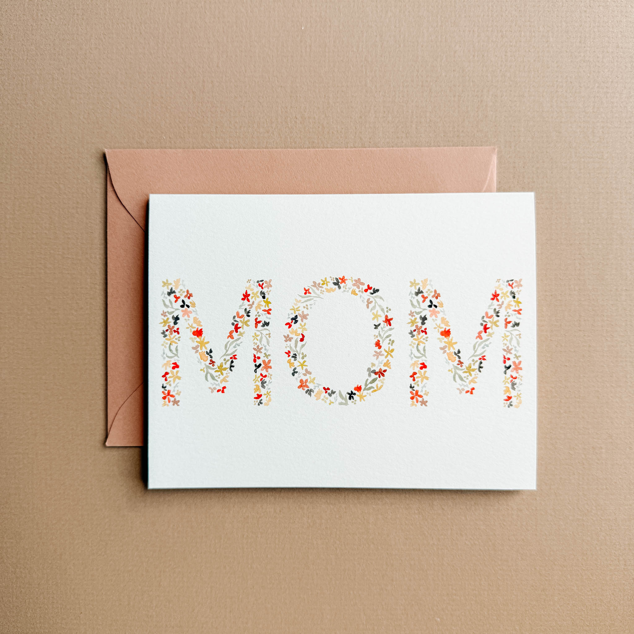 "Mom" Mother's Day Card