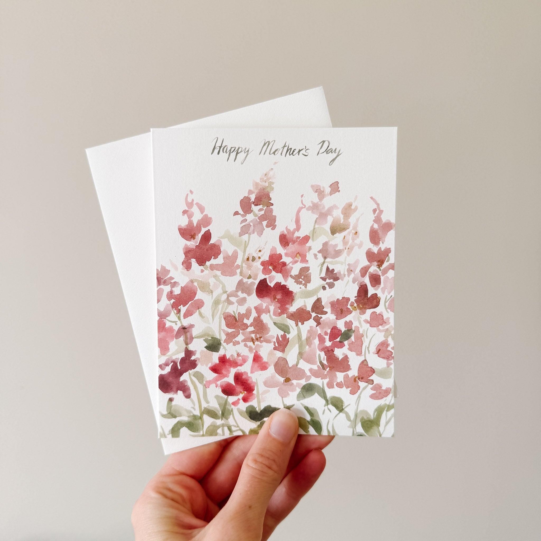 "Snapdragons" Mother's Day Card