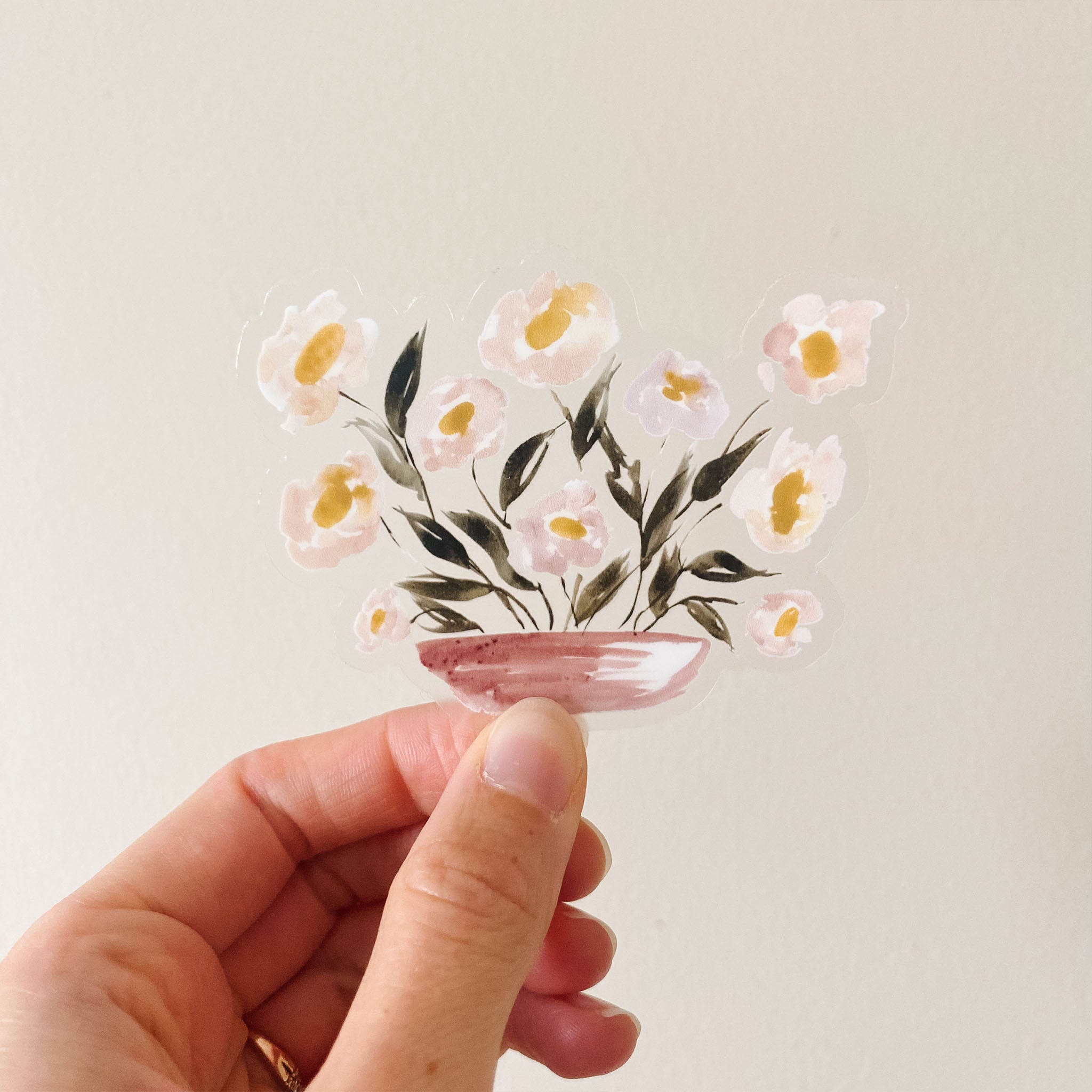 Flowers Transparent Sticker